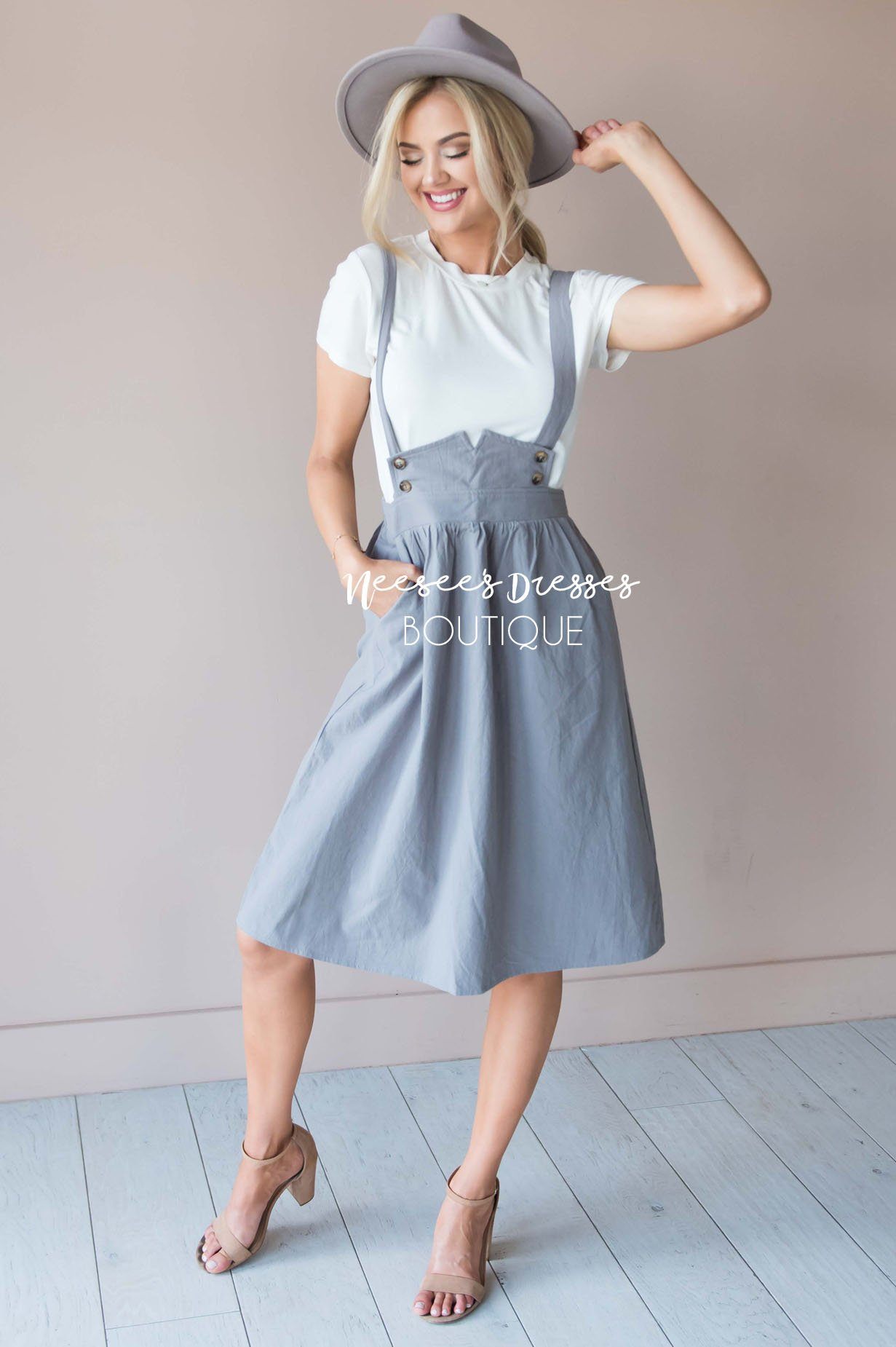 The Autumn Overall Dress Modest Dresses vendor-unknown 