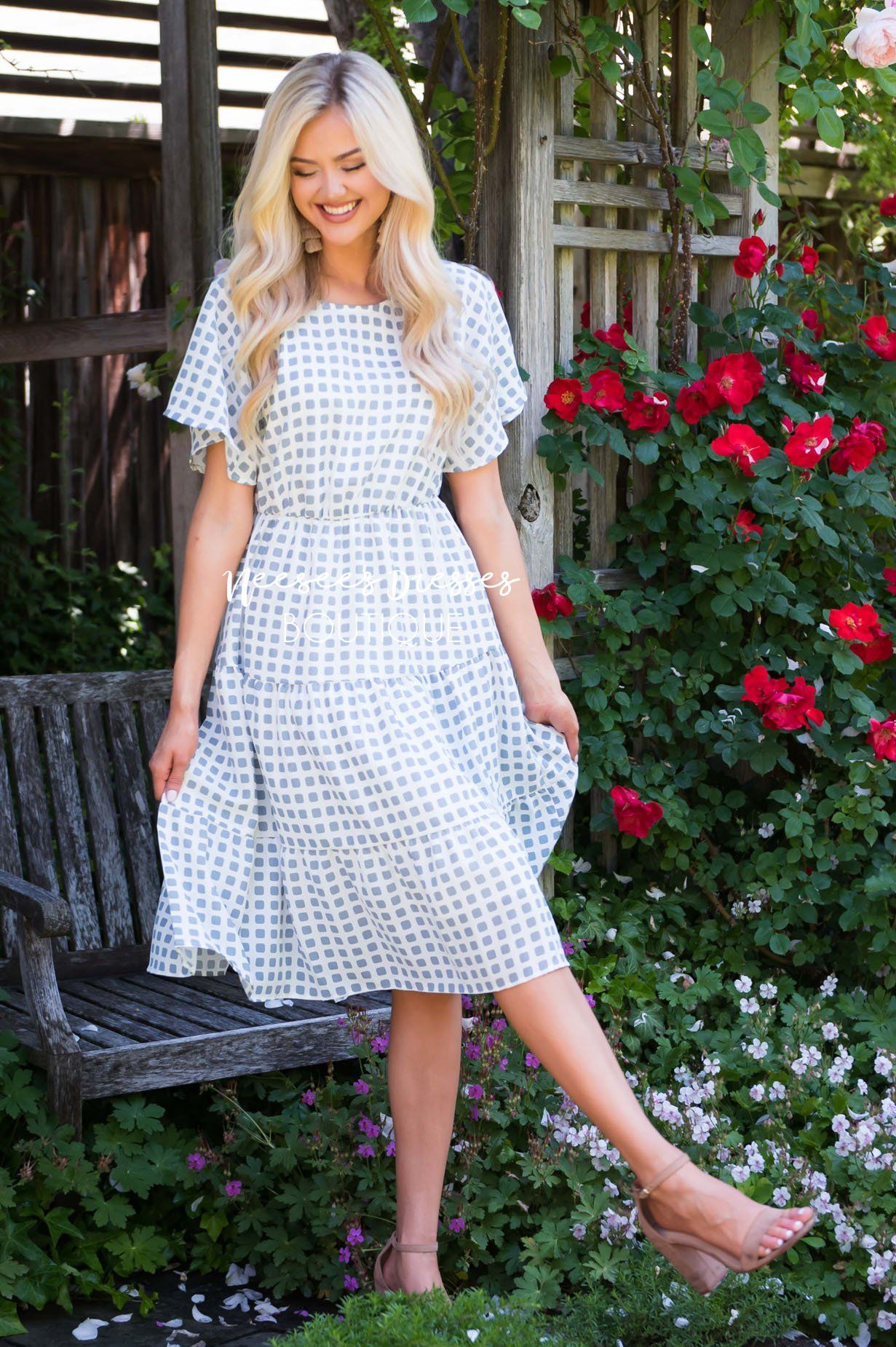 The Cleo Modest Dresses vendor-unknown 