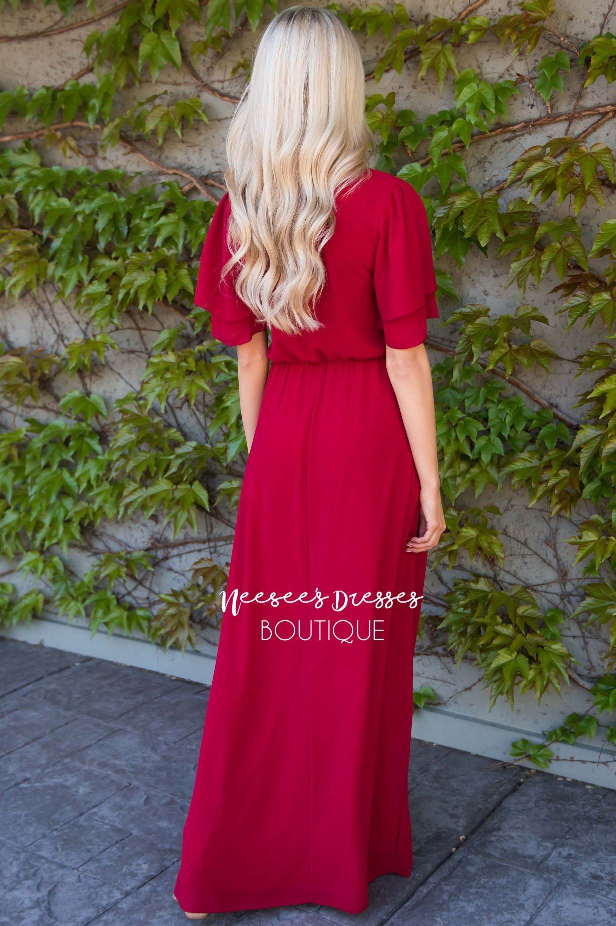 The Chloe Chiffon Maxi Dress Modest Dresses vendor-unknown 