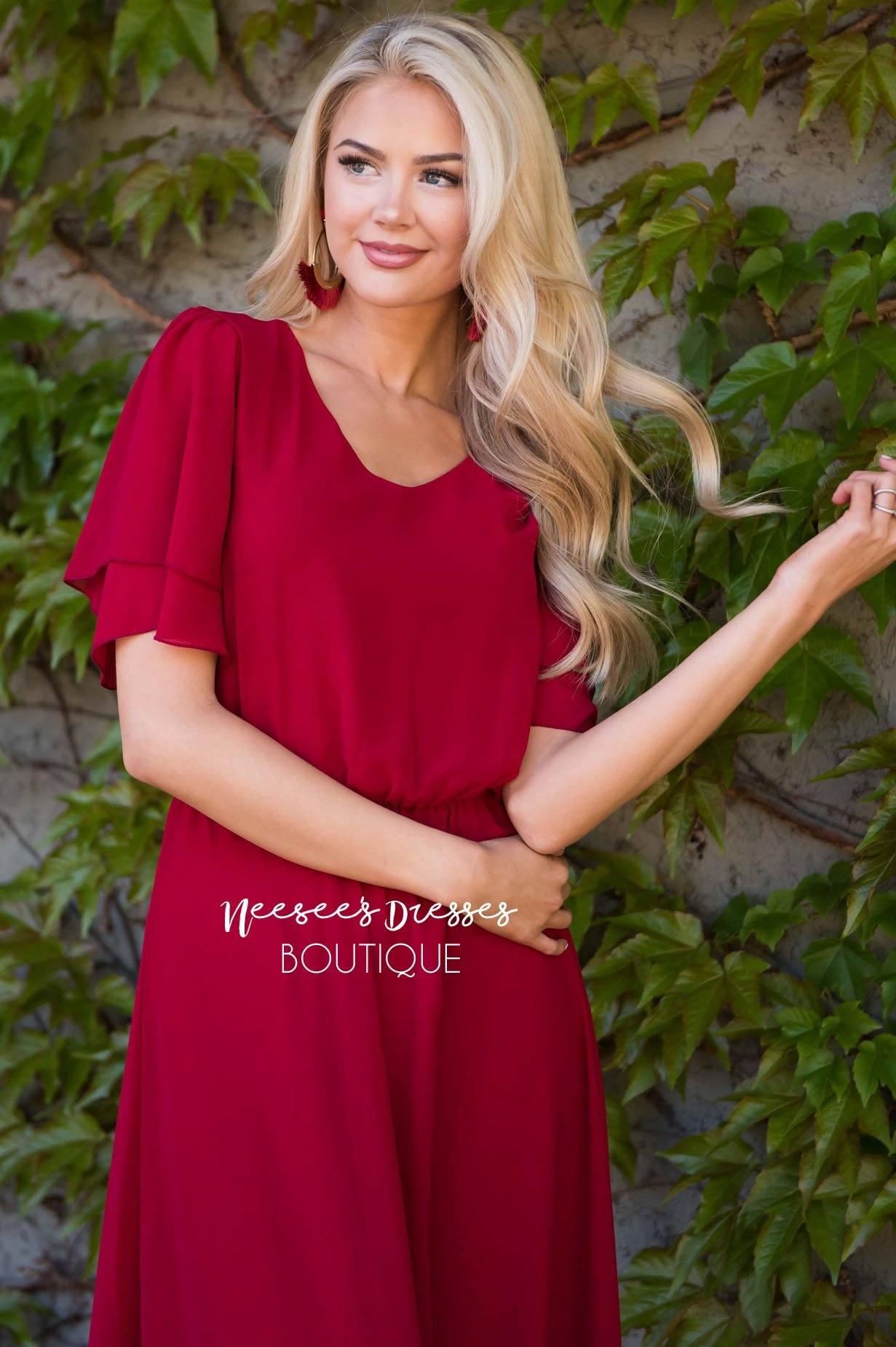 The Chloe Chiffon Maxi Dress Modest Dresses vendor-unknown 