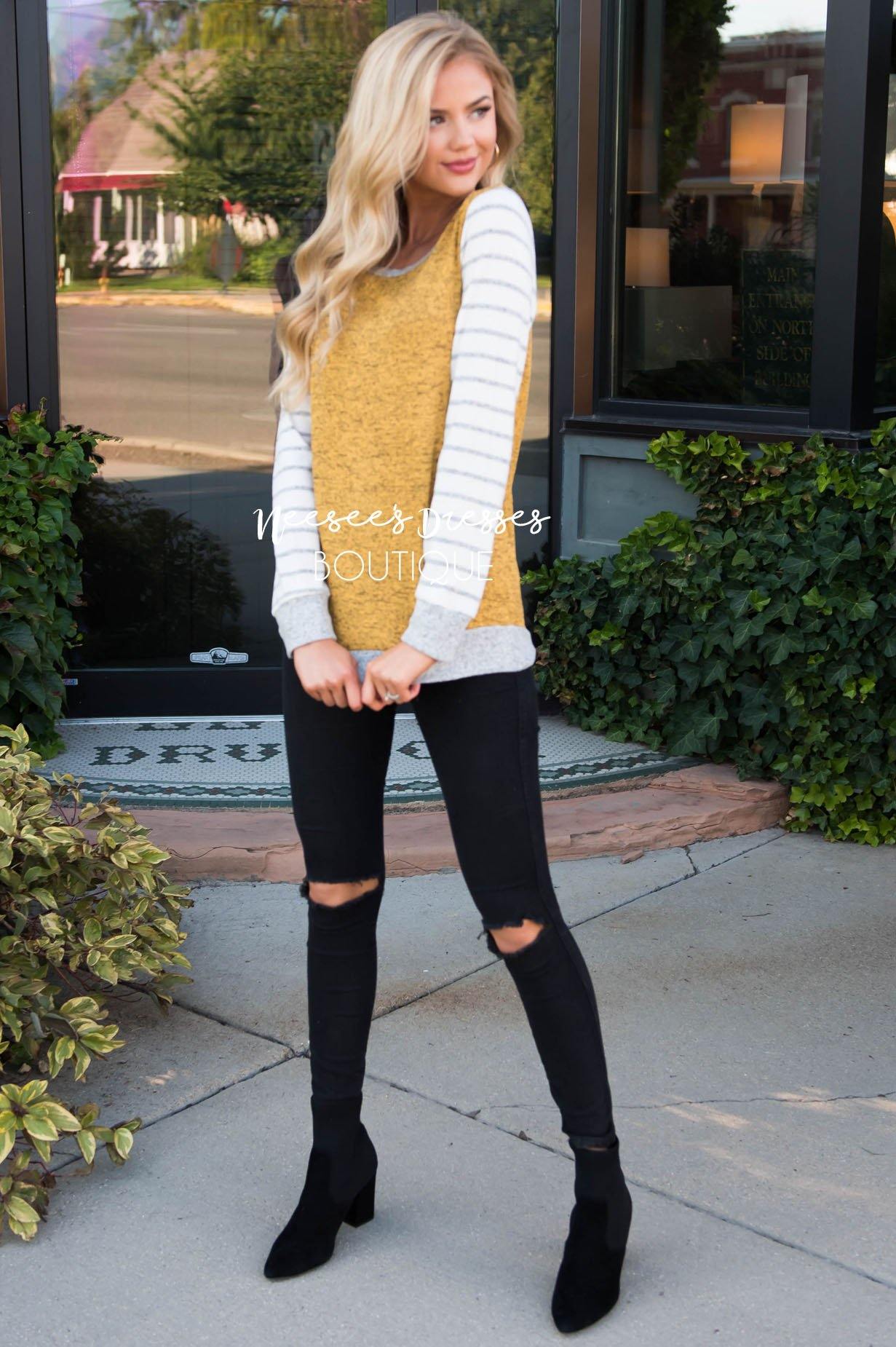 Chilly Afternoons Sweater Modest Dresses vendor-unknown 