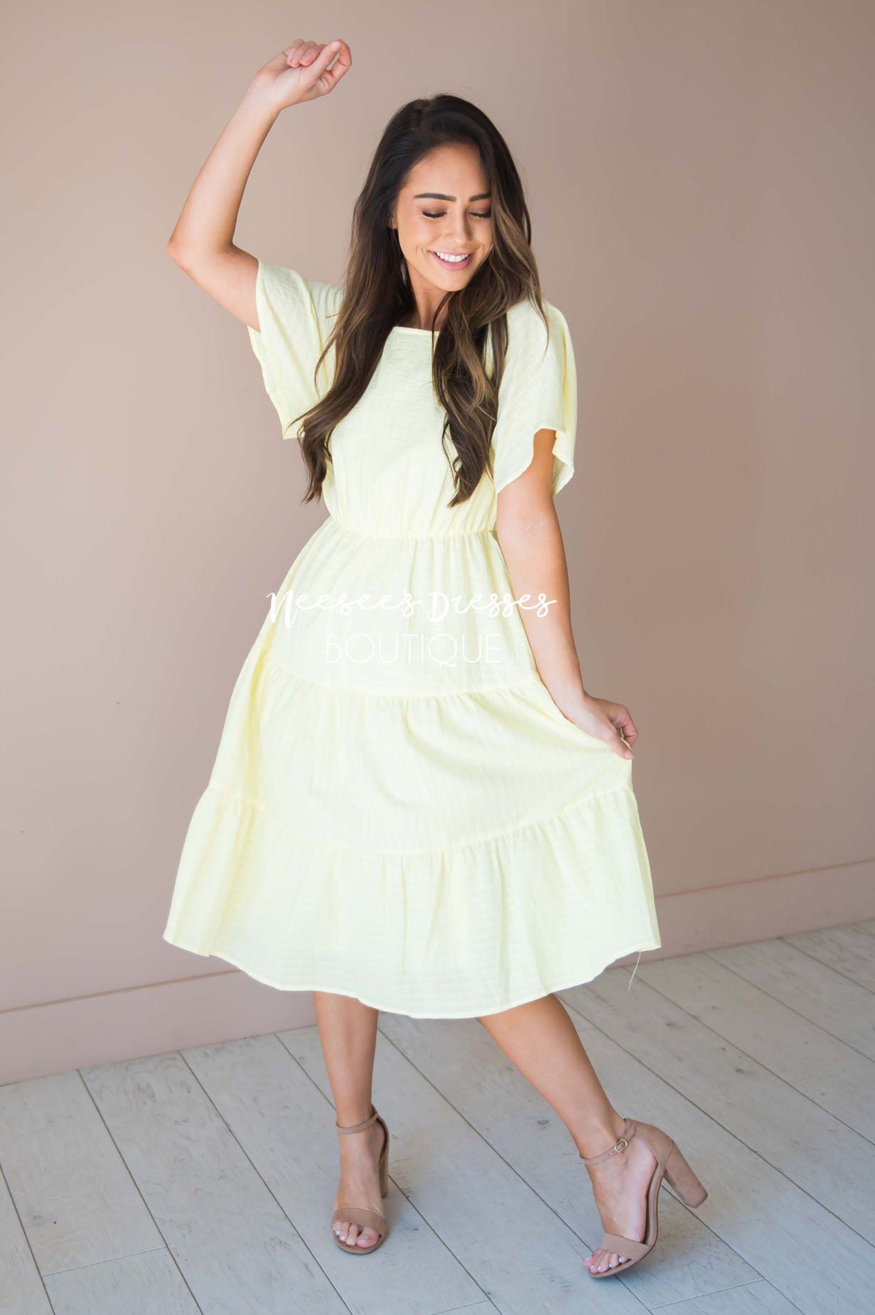 The Cleo Modest Dresses vendor-unknown 