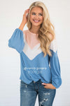 Little Things In Life Long Sleeve Top Tops vendor-unknown