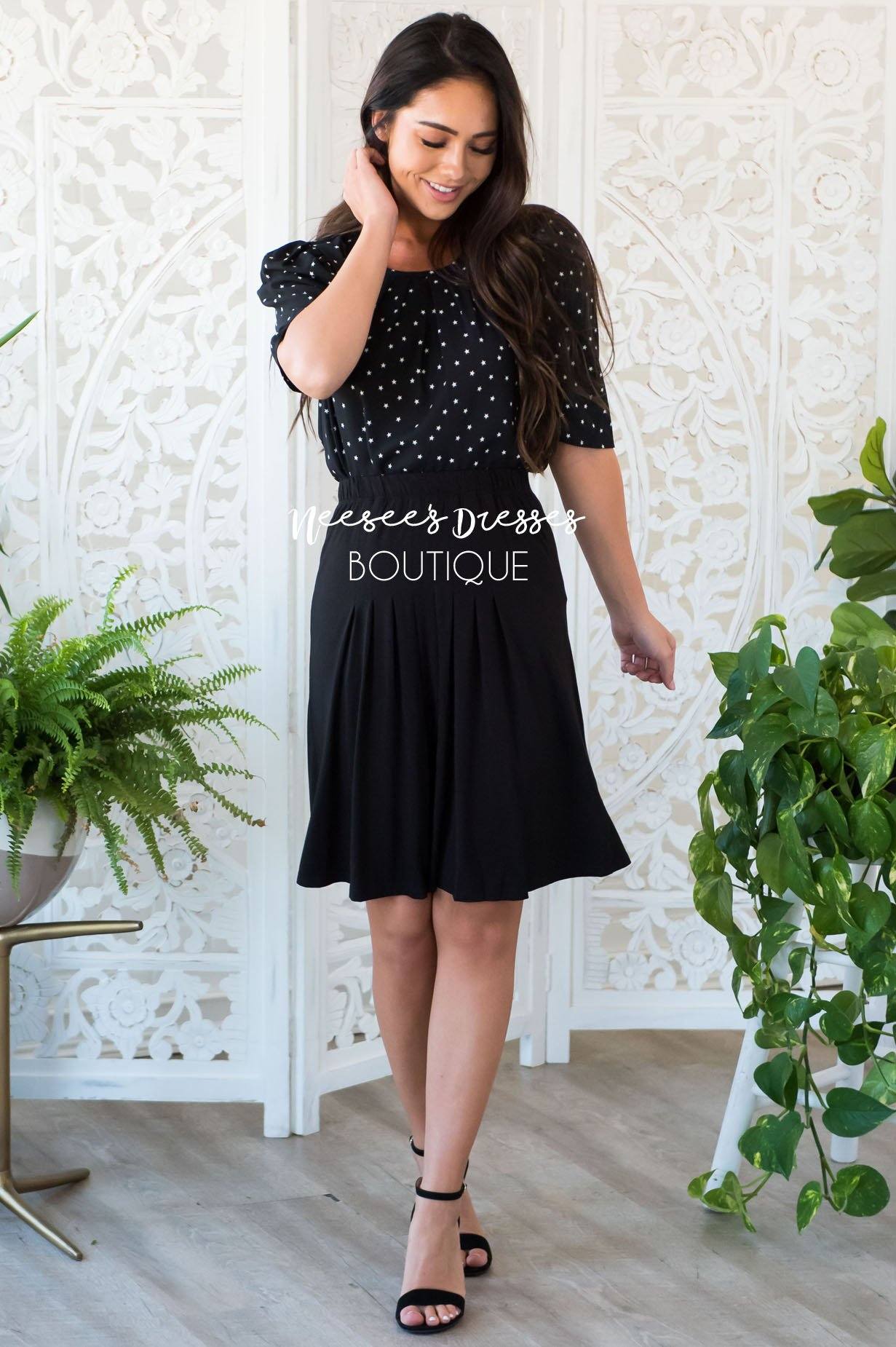 Starry Nights Top Modest Dresses vendor-unknown 