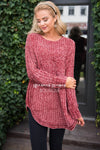 Cozy Fireside Chenille Sweater Modest Dresses vendor-unknown
