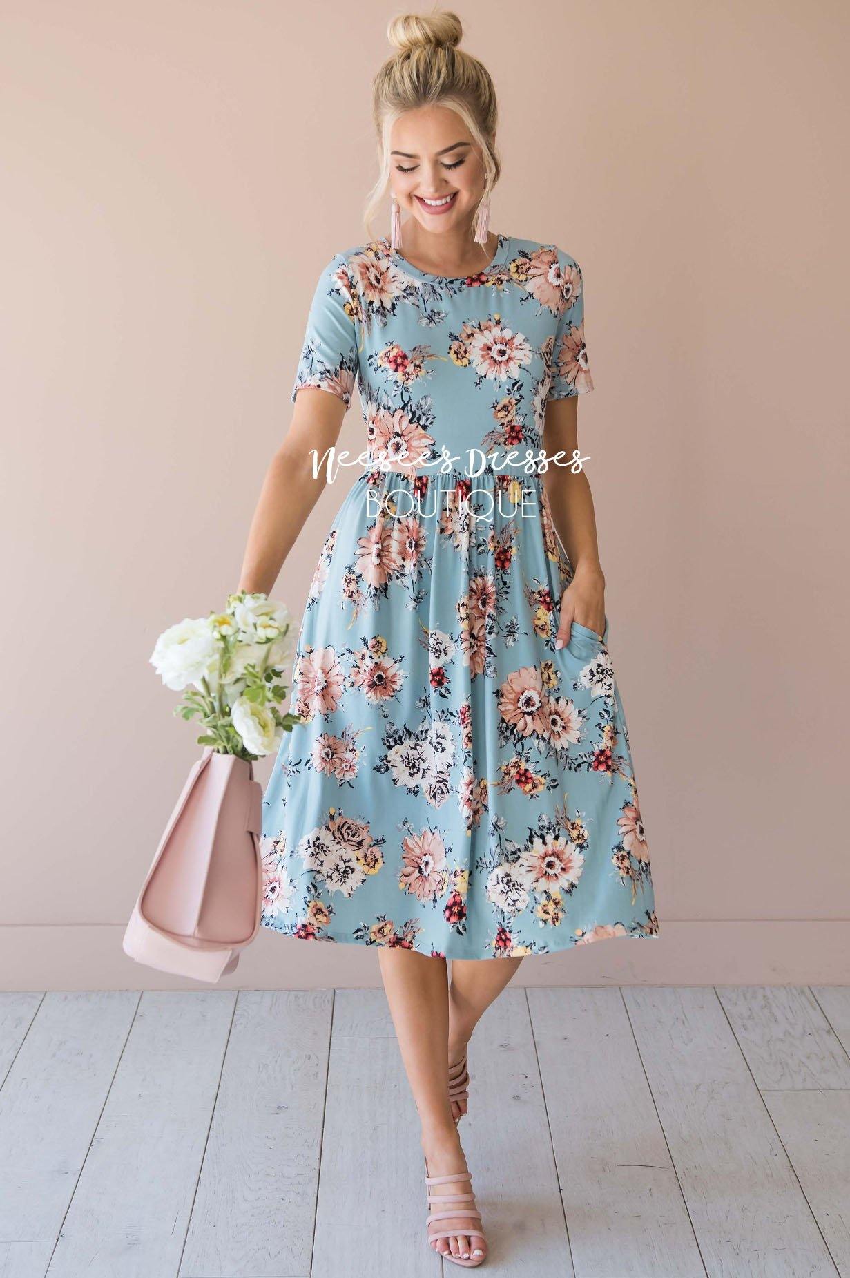 The Mallory Modest Dresses vendor-unknown 