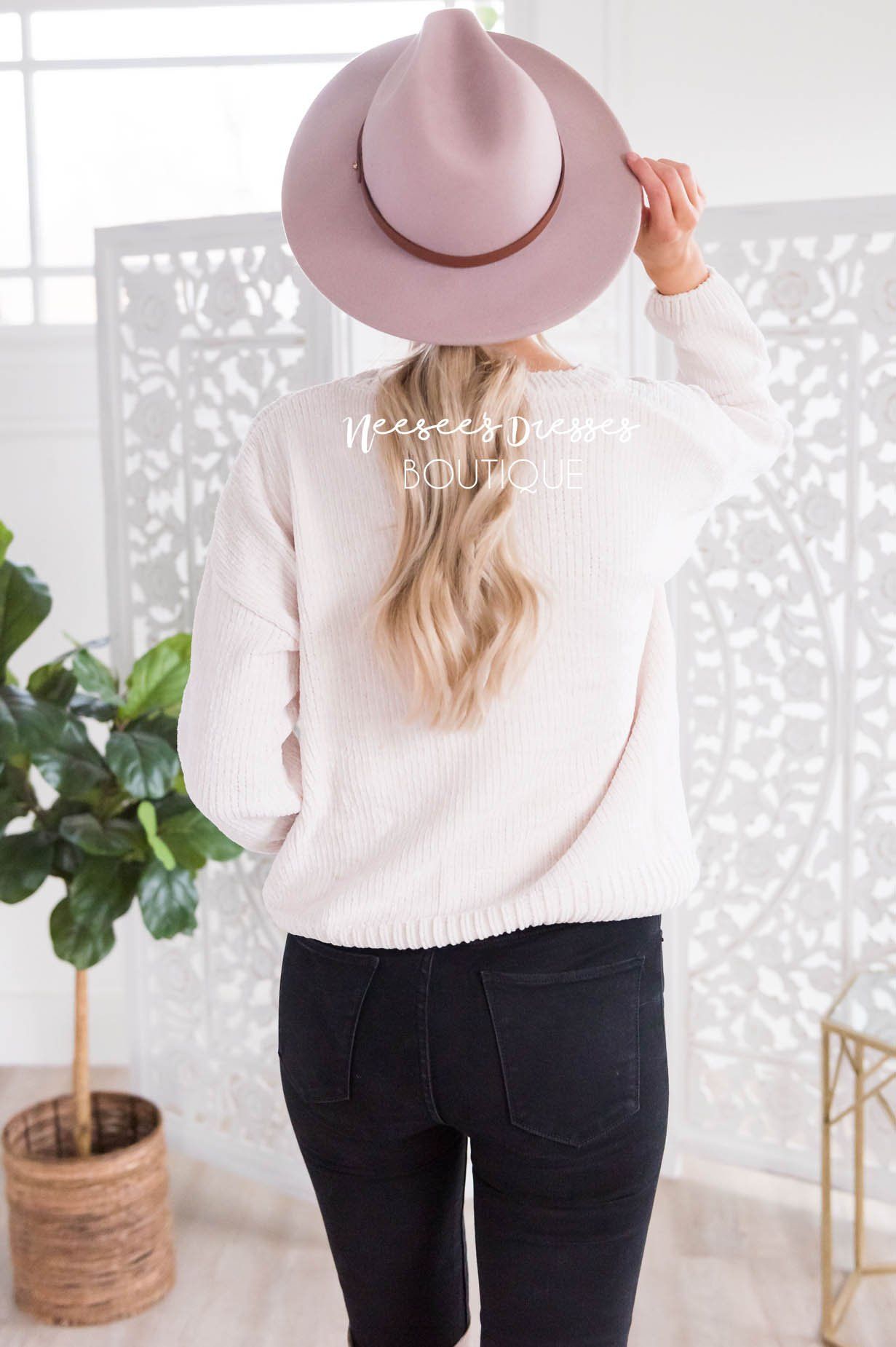 Colorful Embroidered Knit Sweater Tops vendor-unknown 