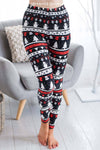 Frosty the Snowman Christmas Leggings Accessories & Shoes vendor-unknown