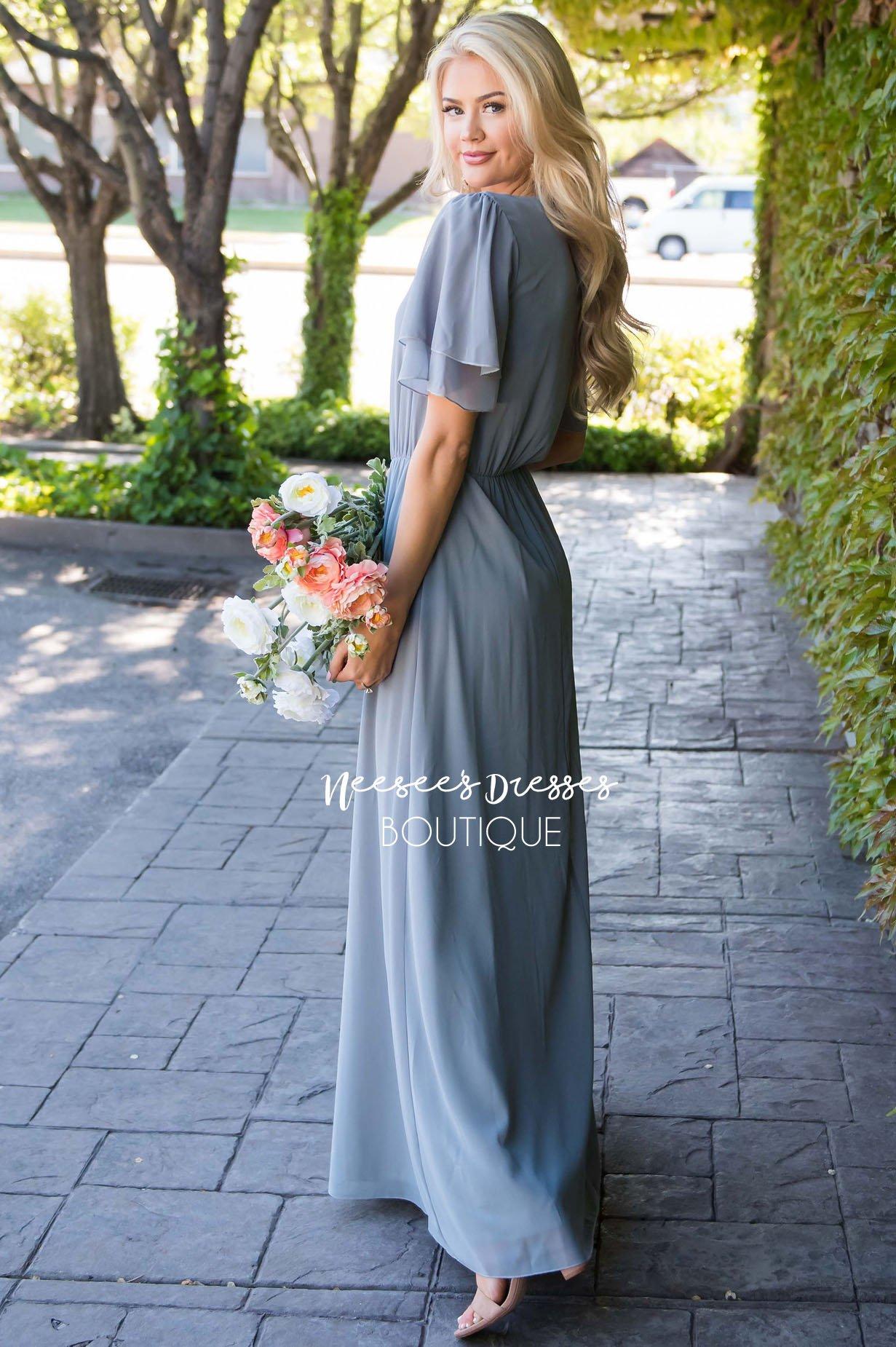 The Chloe Chiffon Maxi Dress Modest Dresses vendor-unknown 
