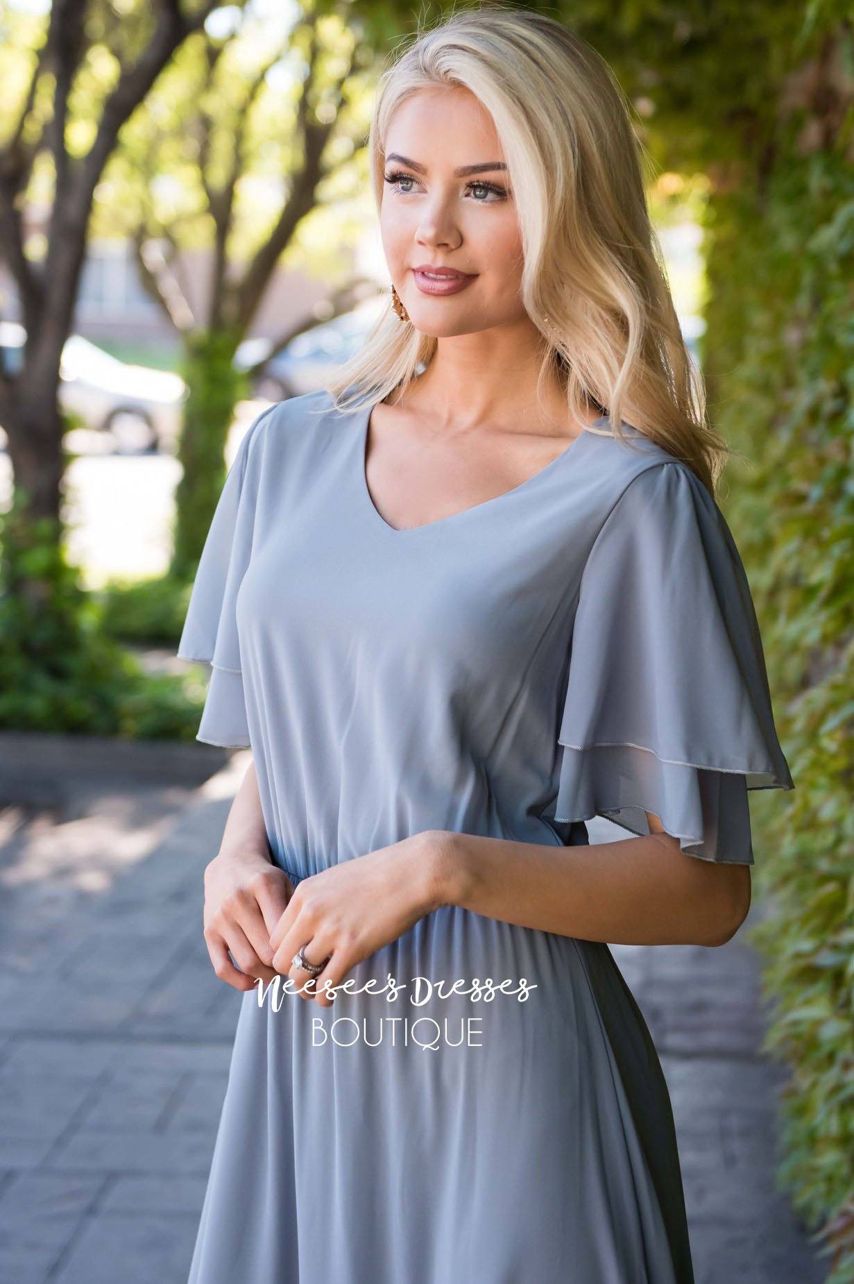 The Chloe Chiffon Maxi Dress Modest Dresses vendor-unknown 