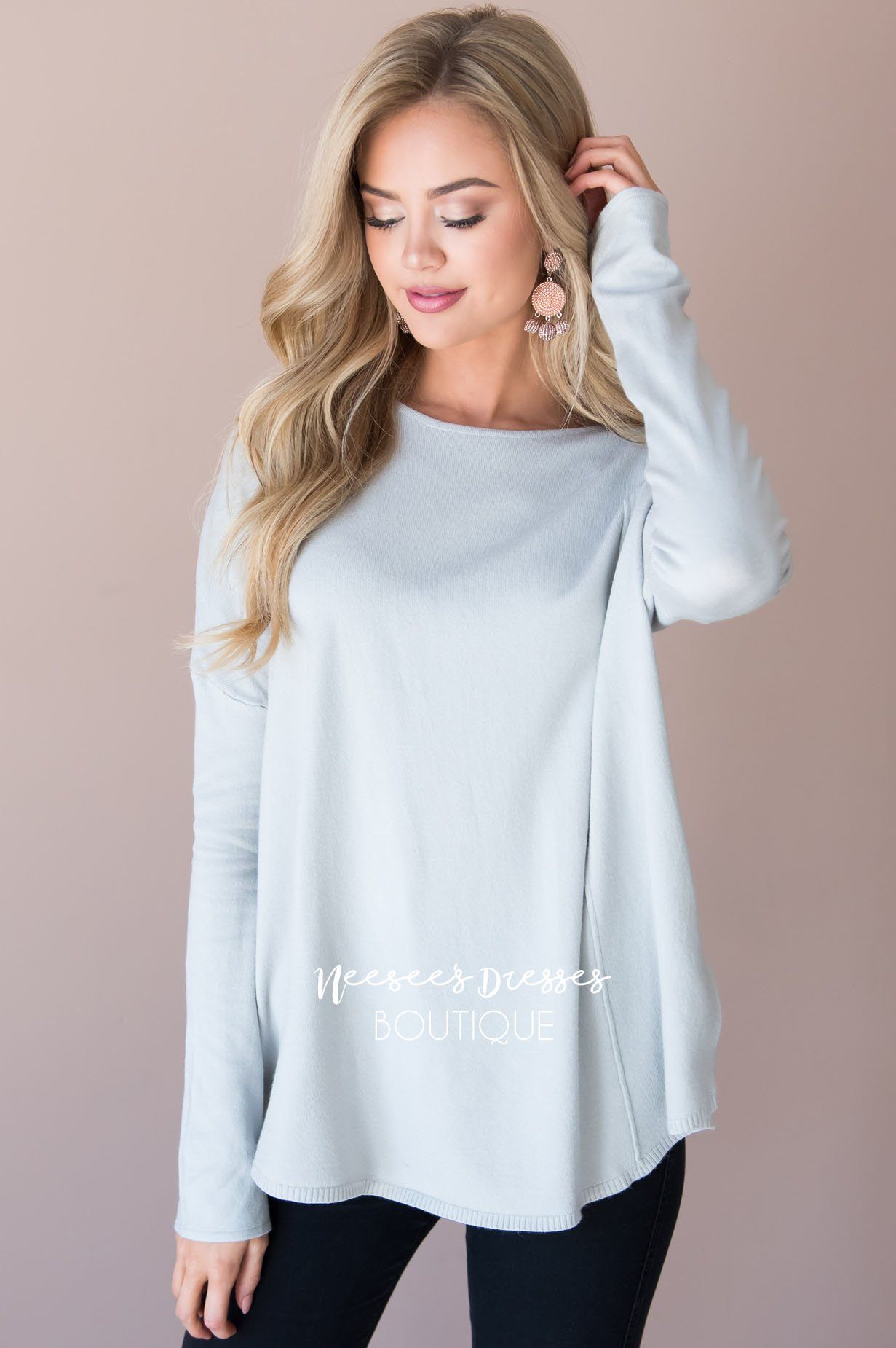 I've Fallen For You Sweater Modest Dresses vendor-unknown 