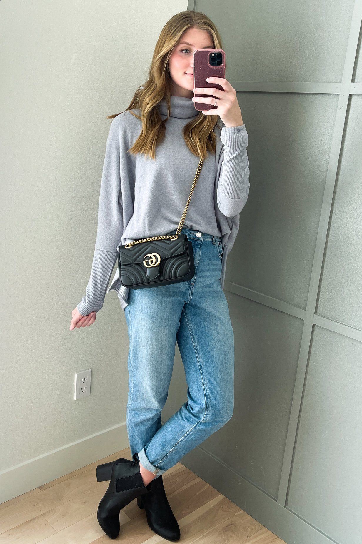 Comfy Cozy Modest Cowl-neck Sweater Modest Dresses vendor-unknown 