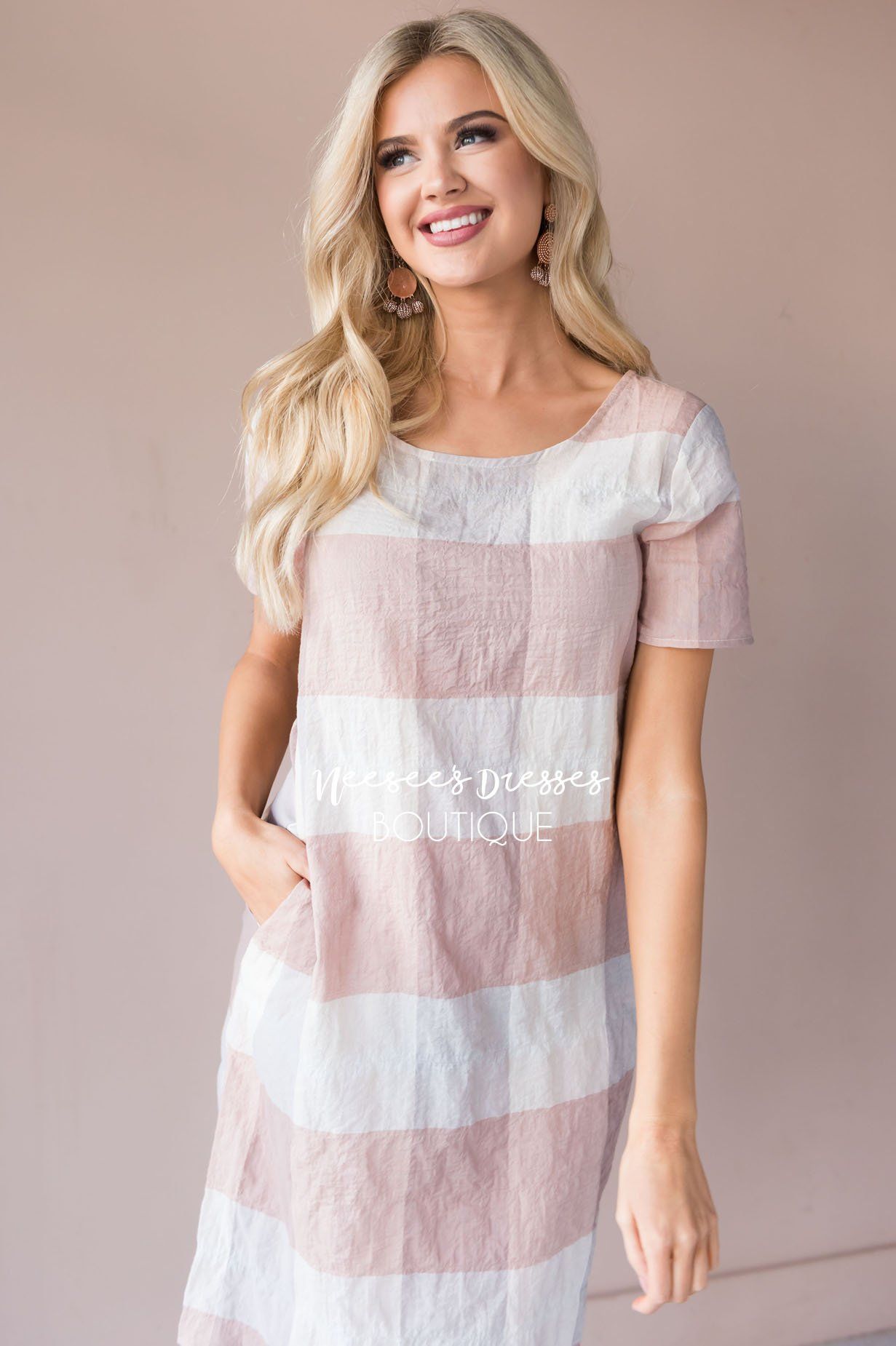 The Hallie Modest Dresses vendor-unknown 