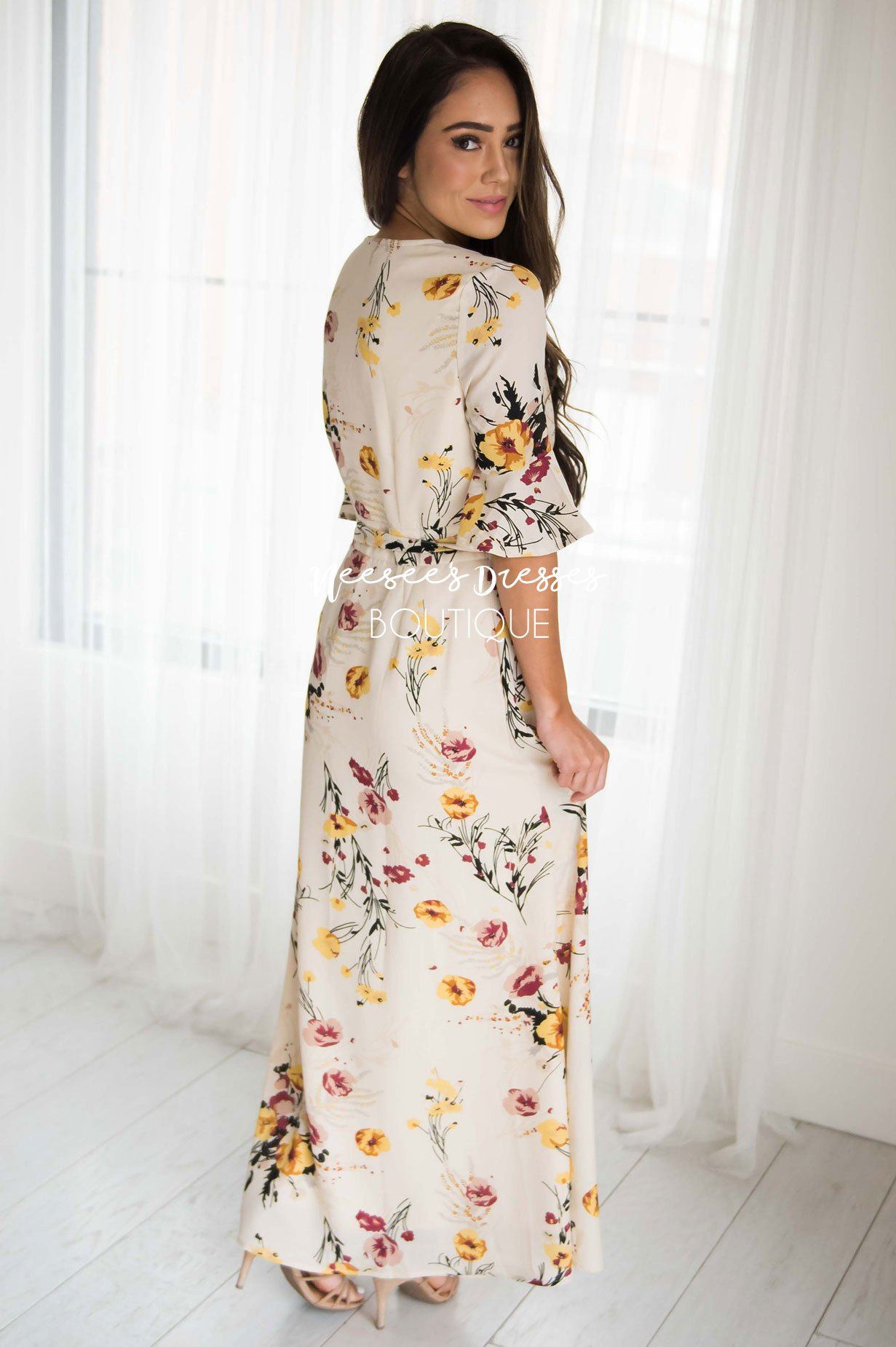 The Monica Wrap Dress Tops vendor-unknown 