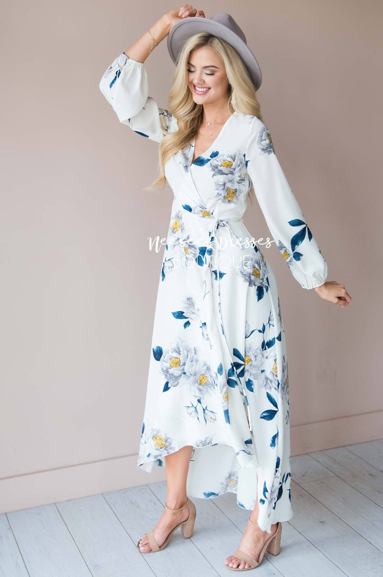 The Kaci Modest Dresses vendor-unknown 