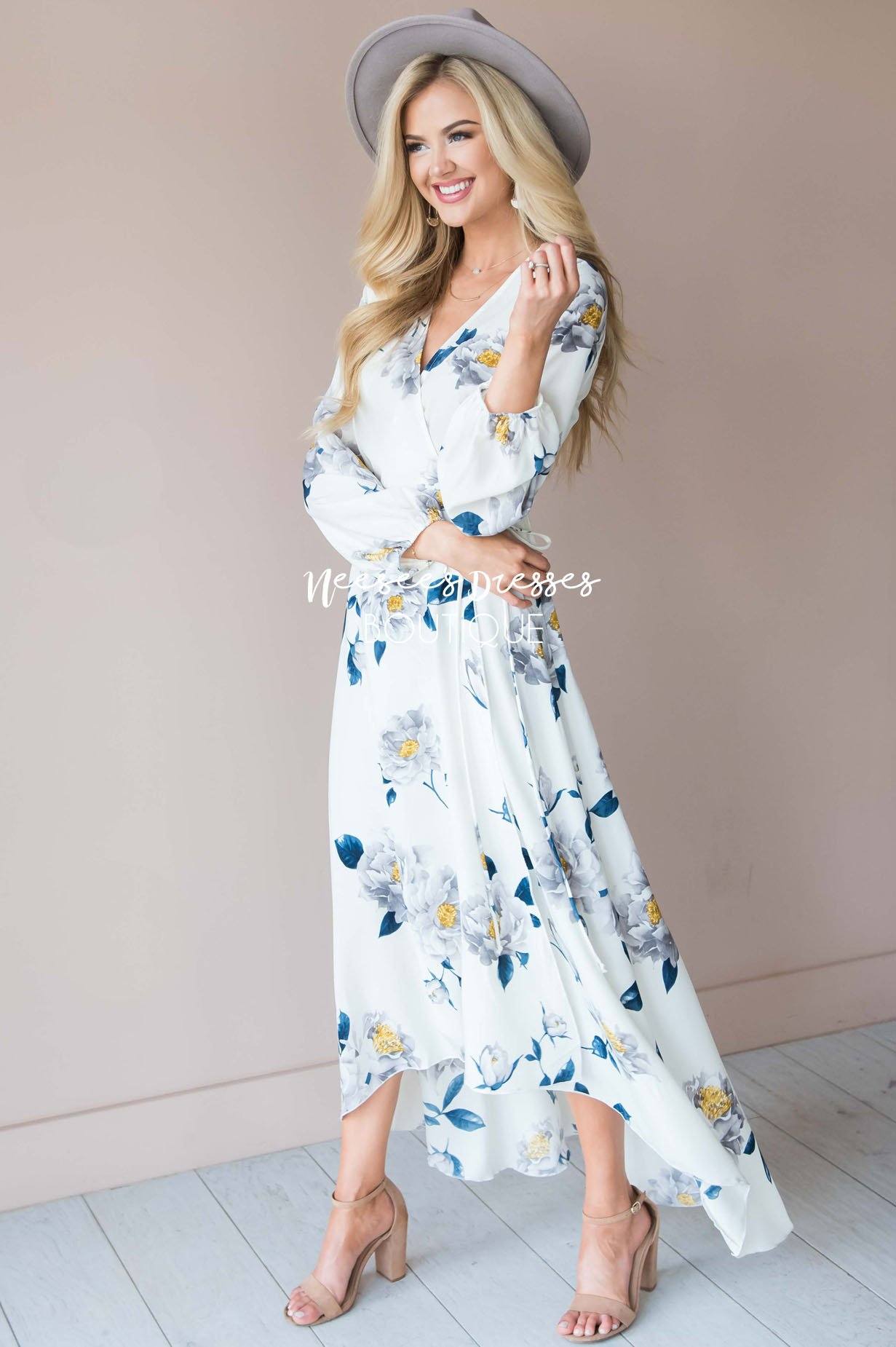 The Kaci Modest Dresses vendor-unknown 