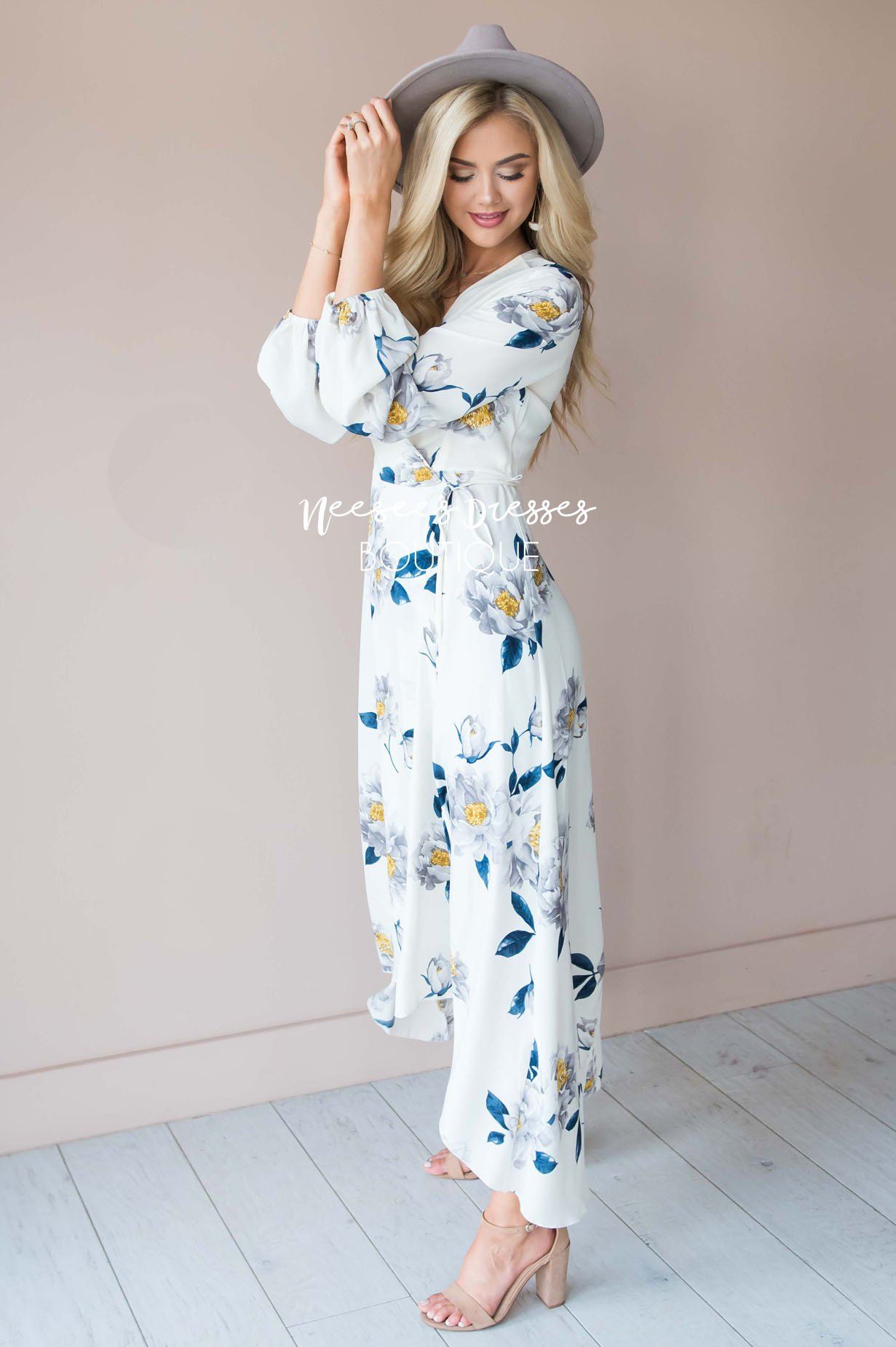 The Kaci Modest Dresses vendor-unknown 