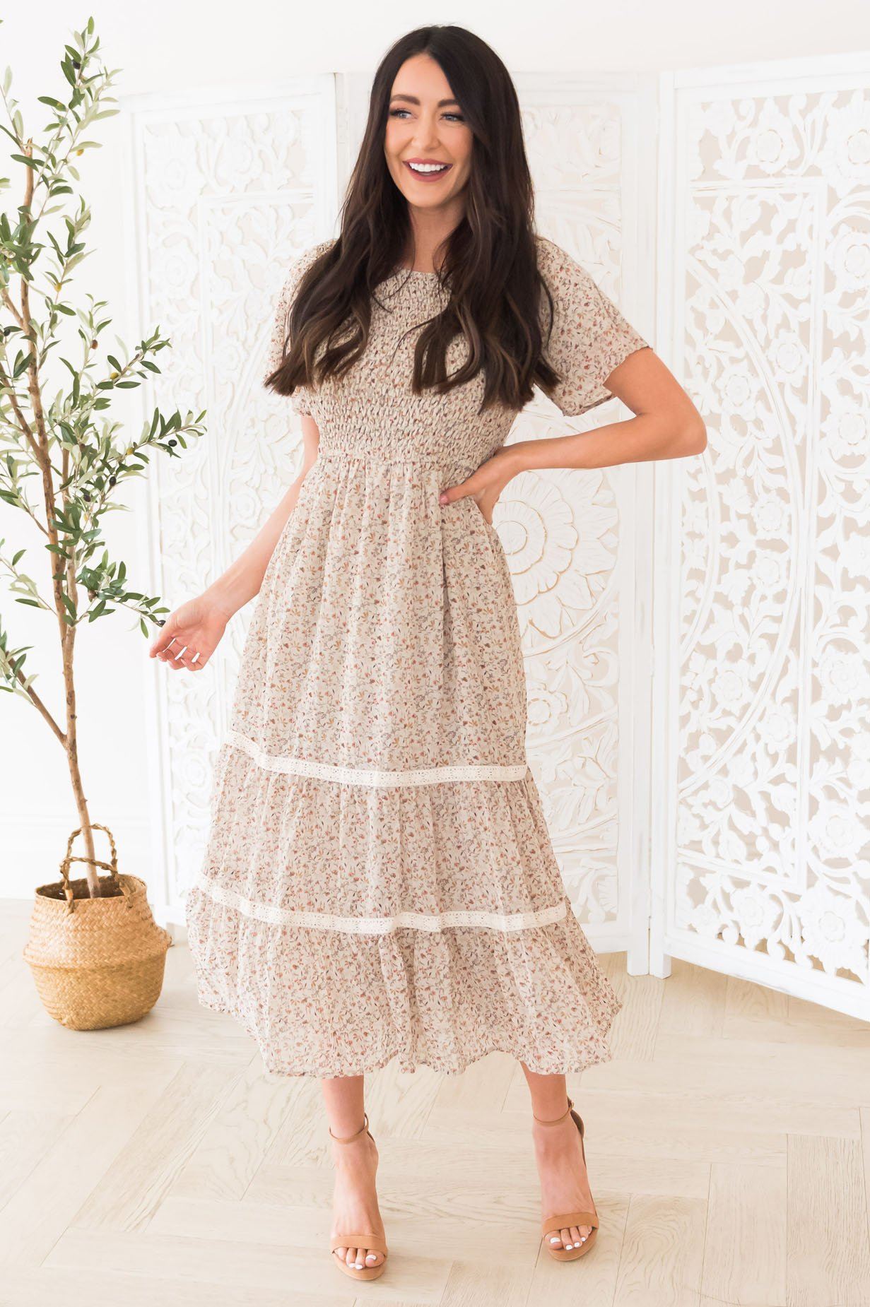 The Kaelia Modest Dresses vendor-unknown 