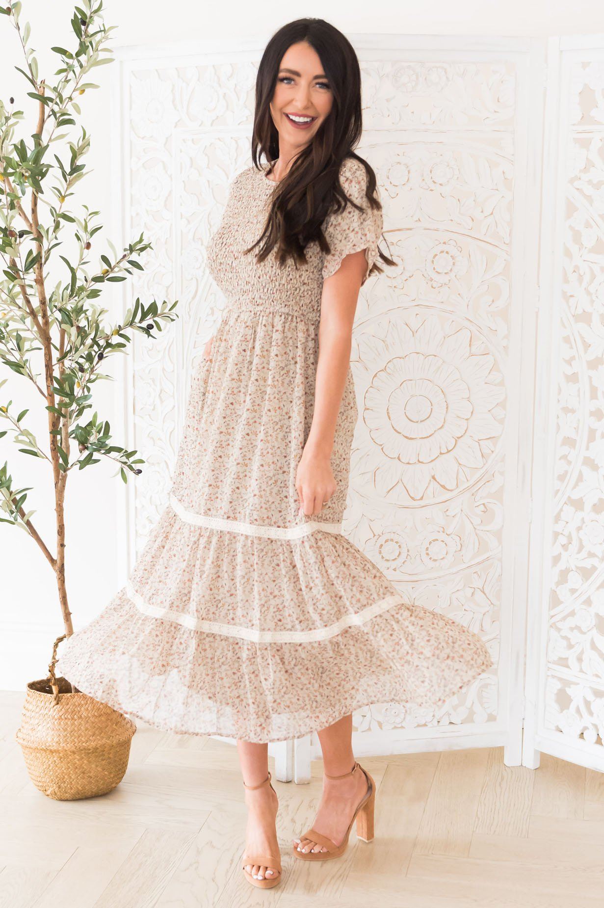 The Kaelia Modest Dresses vendor-unknown 