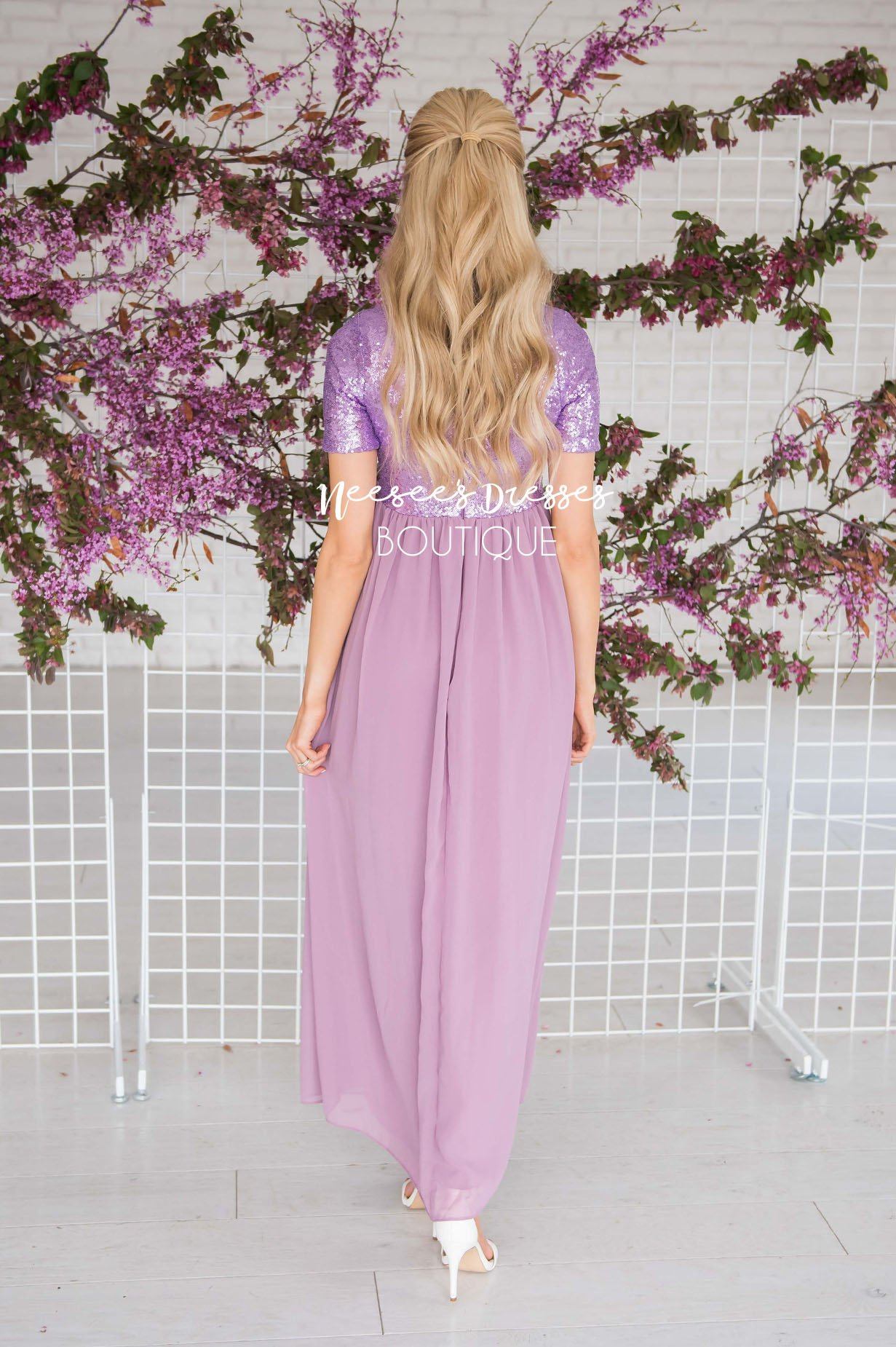 The Elsa in Lilac Modest Dresses vendor-unknown 
