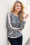 Wild At Heart Leopard Sweater Modest Dresses vendor-unknown