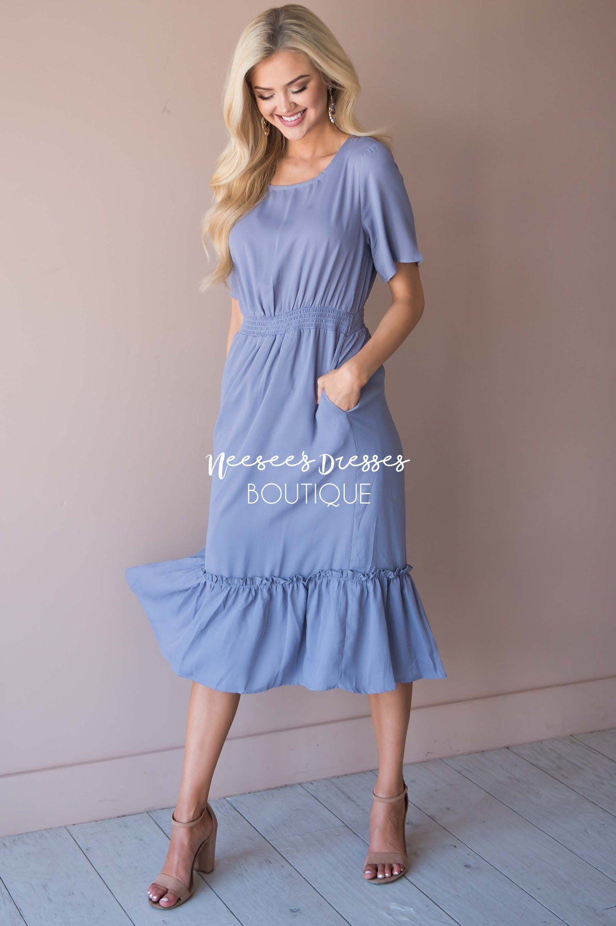 The Brea Modest Dresses vendor-unknown 