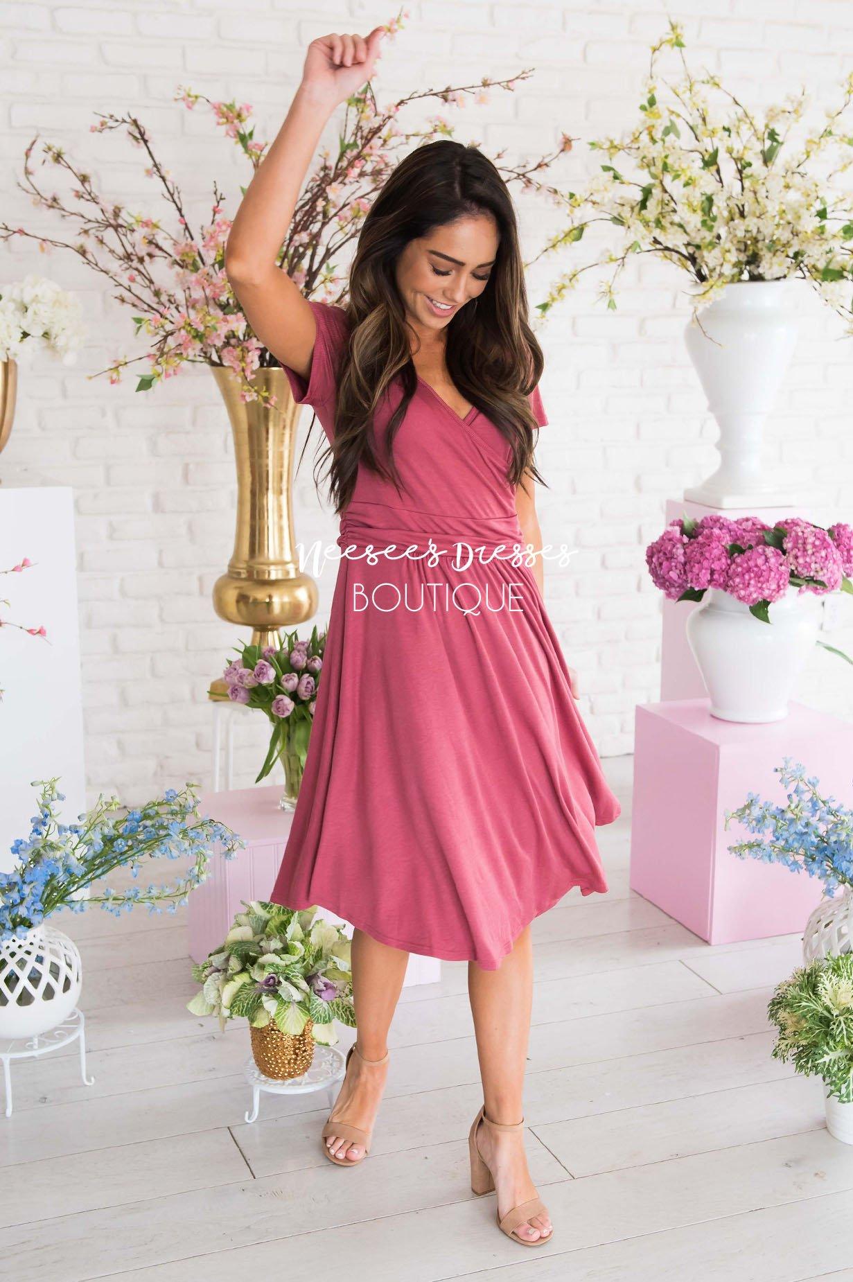 The Brenna Modest Dresses vendor-unknown 