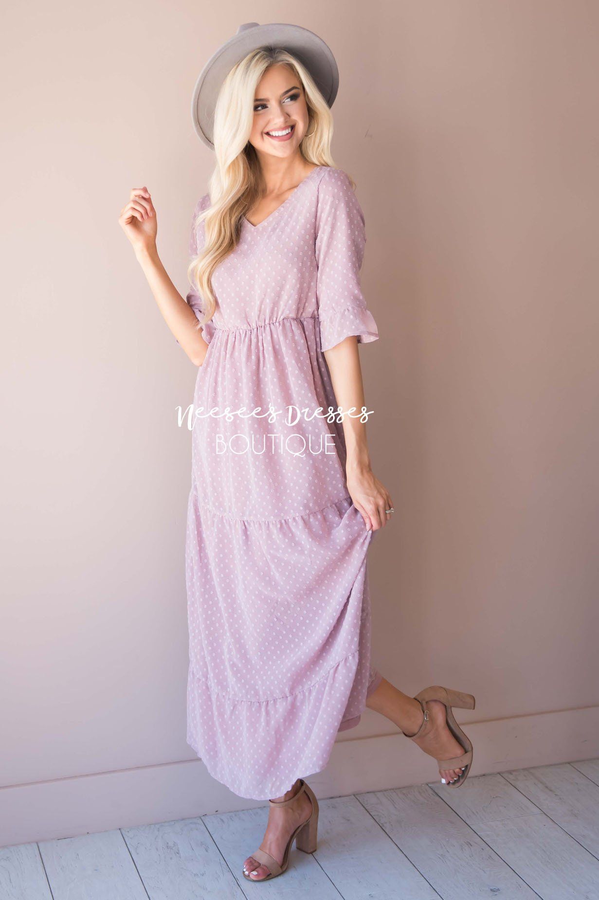 The McKenzie Maxi Dress Modest Dresses vendor-unknown 