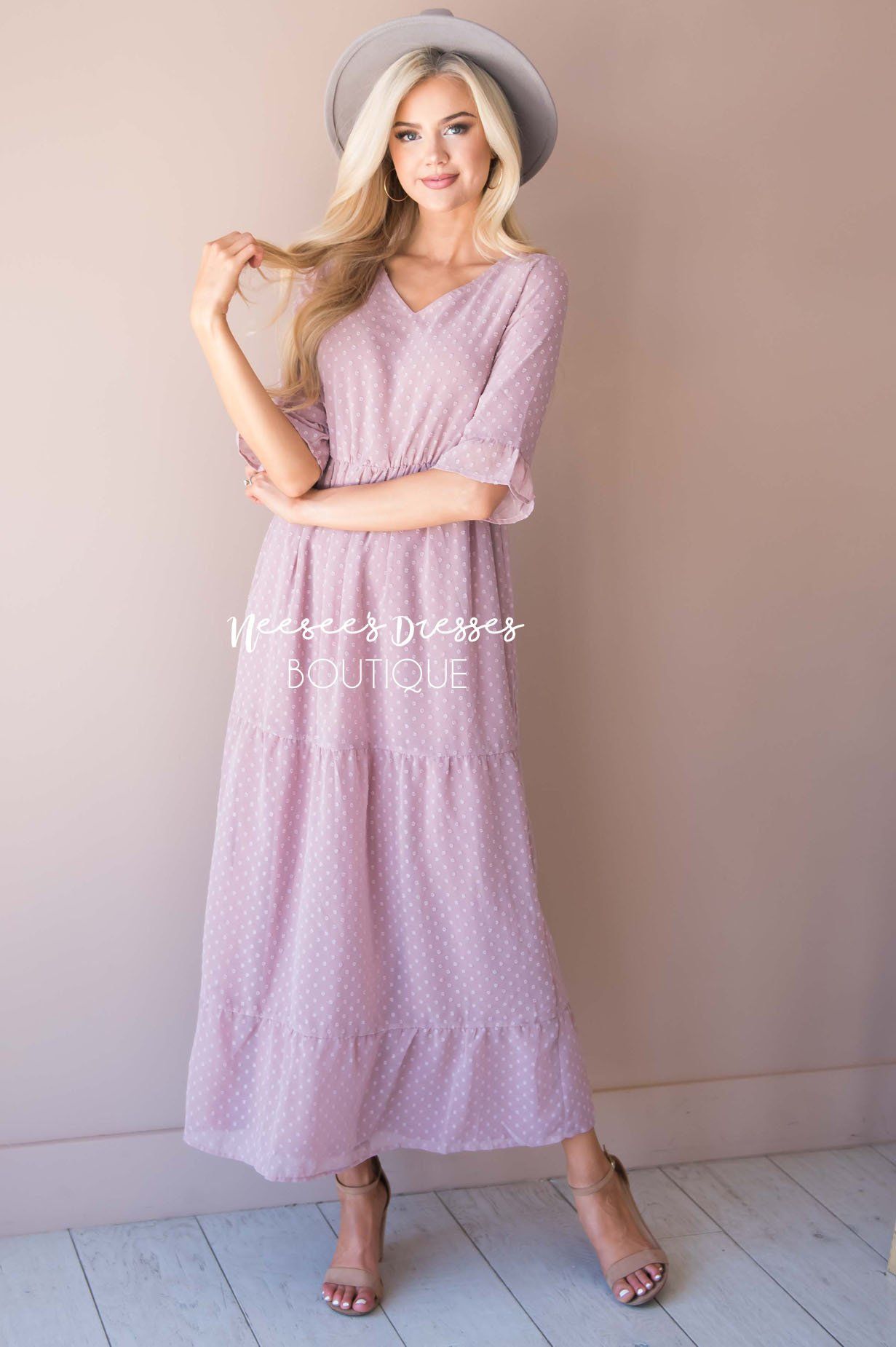 The McKenzie Maxi Dress Modest Dresses vendor-unknown 
