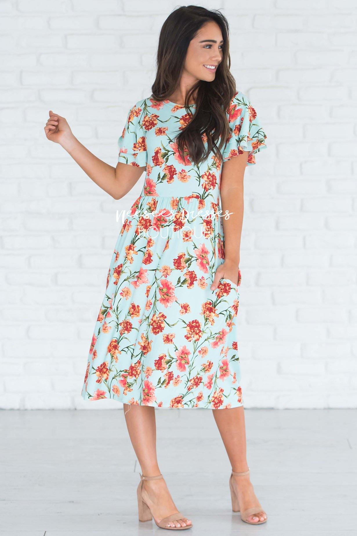 The Lucille Modest Dresses vendor-unknown 