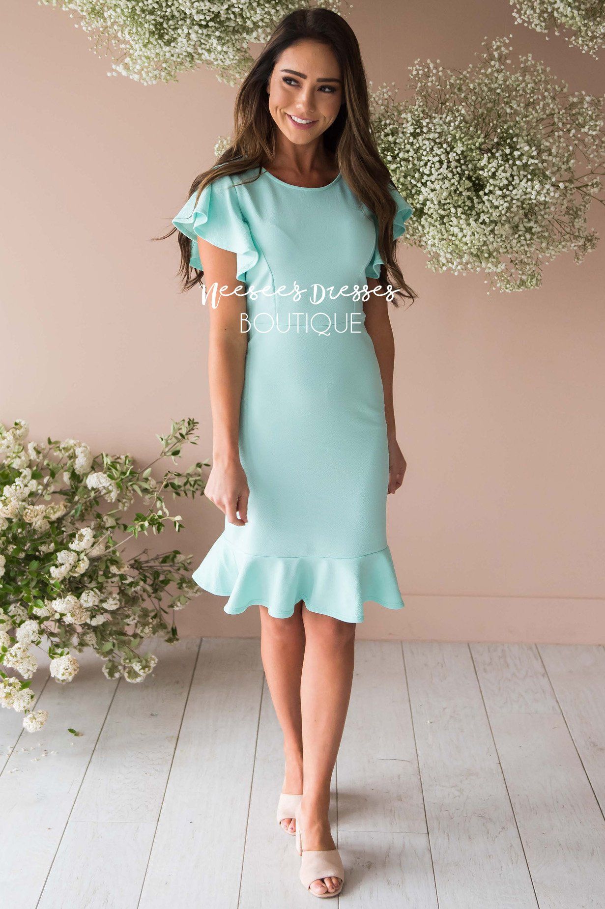 The Brinley Modest Dresses vendor-unknown 