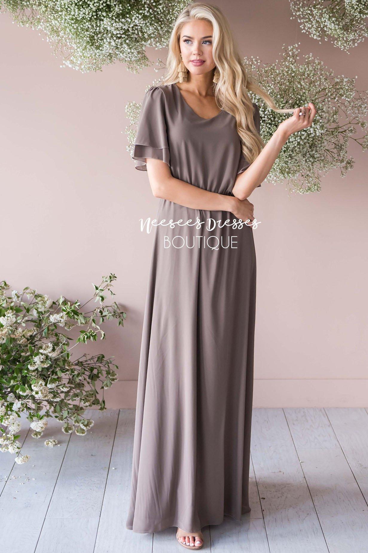 The Chloe Chiffon Maxi Dress Modest Dresses vendor-unknown 