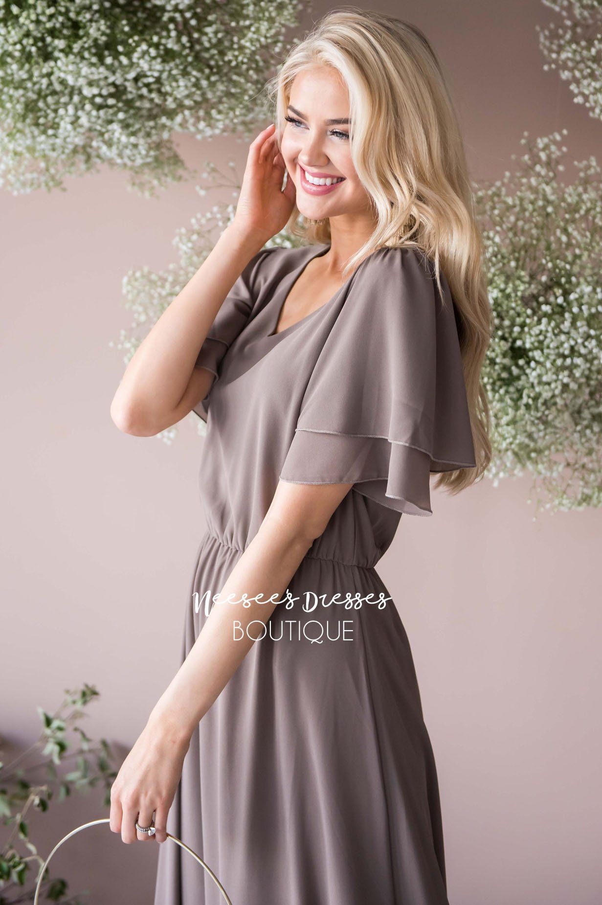 The Chloe Chiffon Maxi Dress Modest Dresses vendor-unknown 