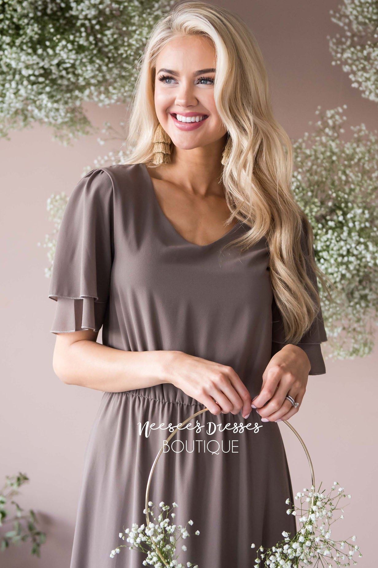 The Chloe Chiffon Maxi Dress Modest Dresses vendor-unknown 