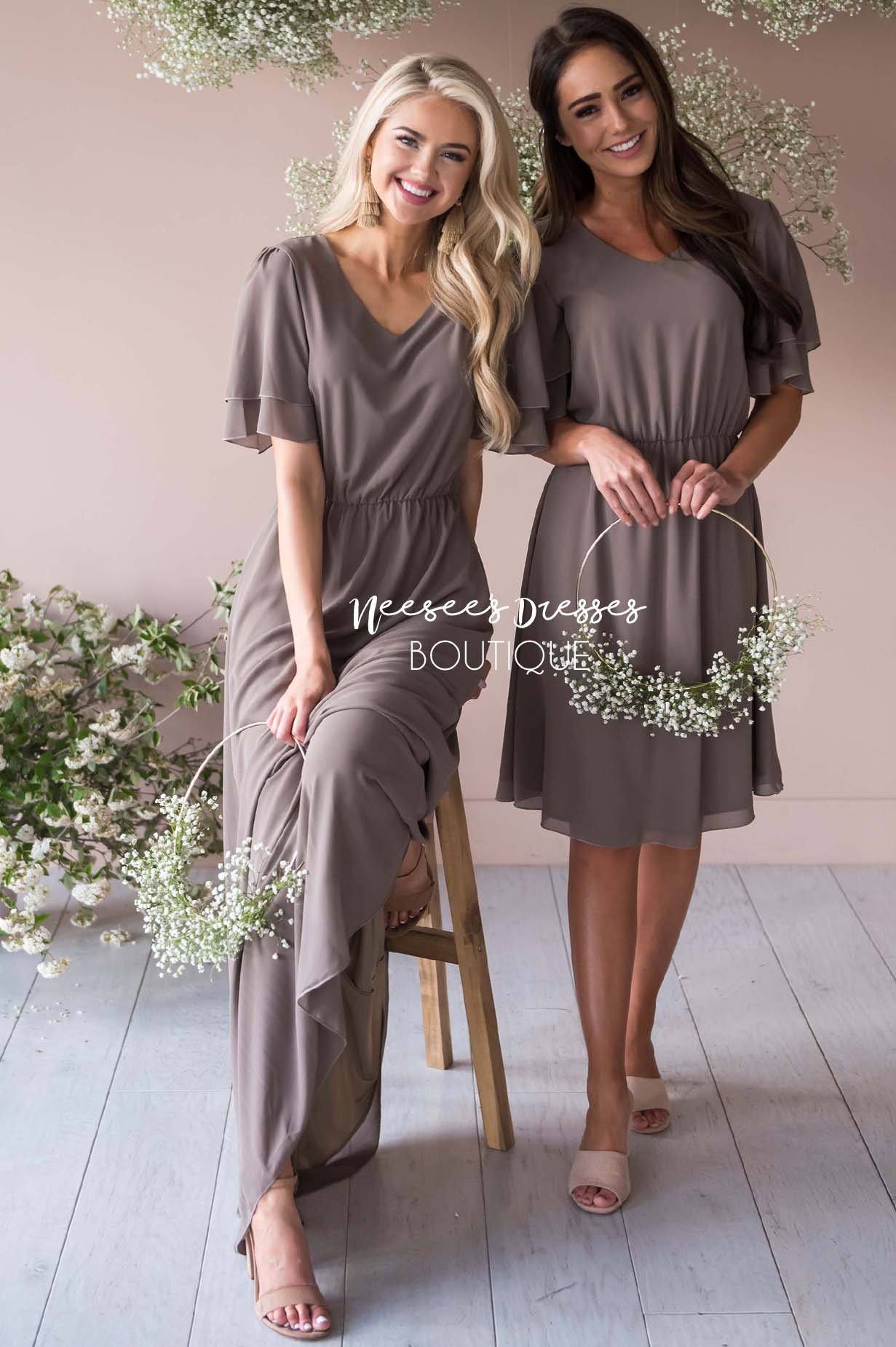 The Chloe Chiffon Maxi Dress Modest Dresses vendor-unknown 