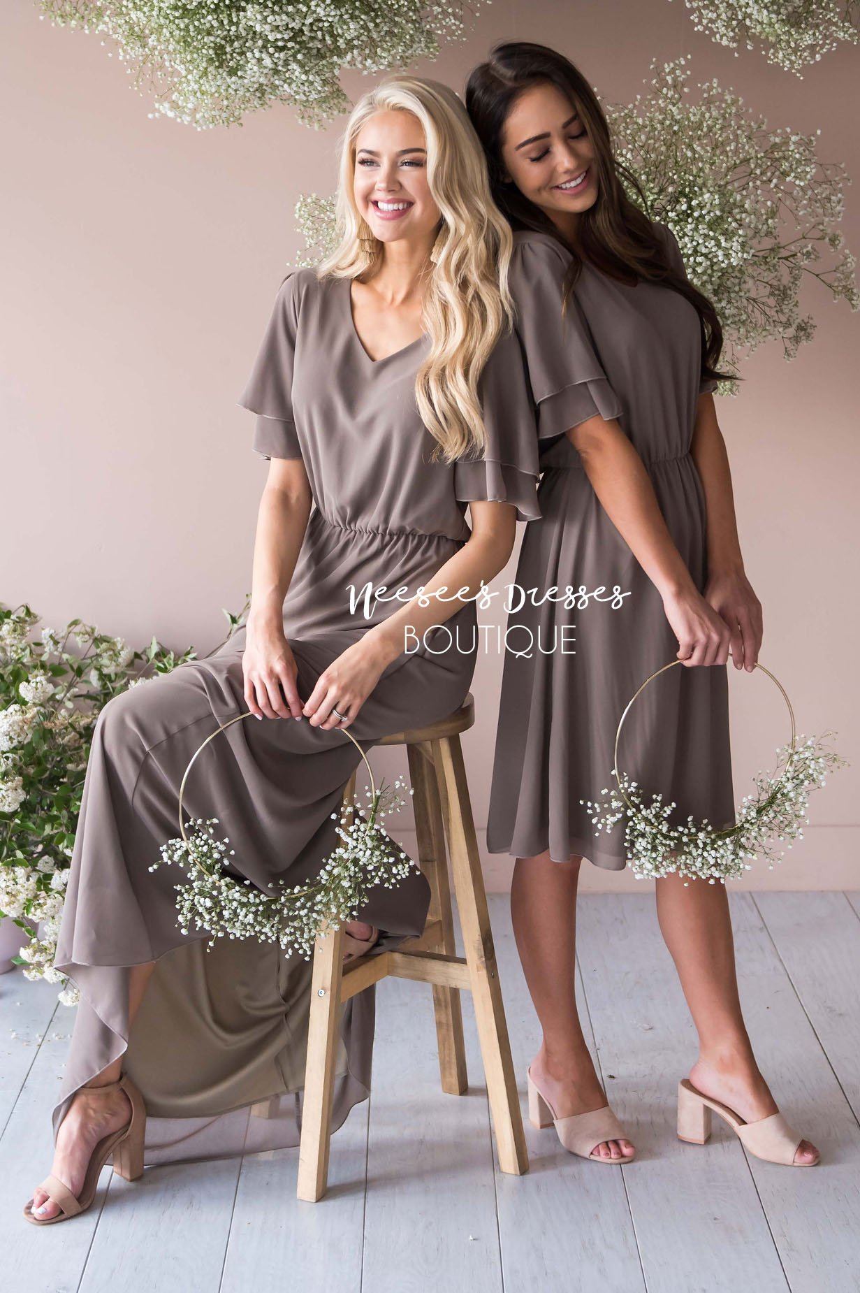 The Chloe Chiffon Maxi Dress Modest Dresses vendor-unknown 