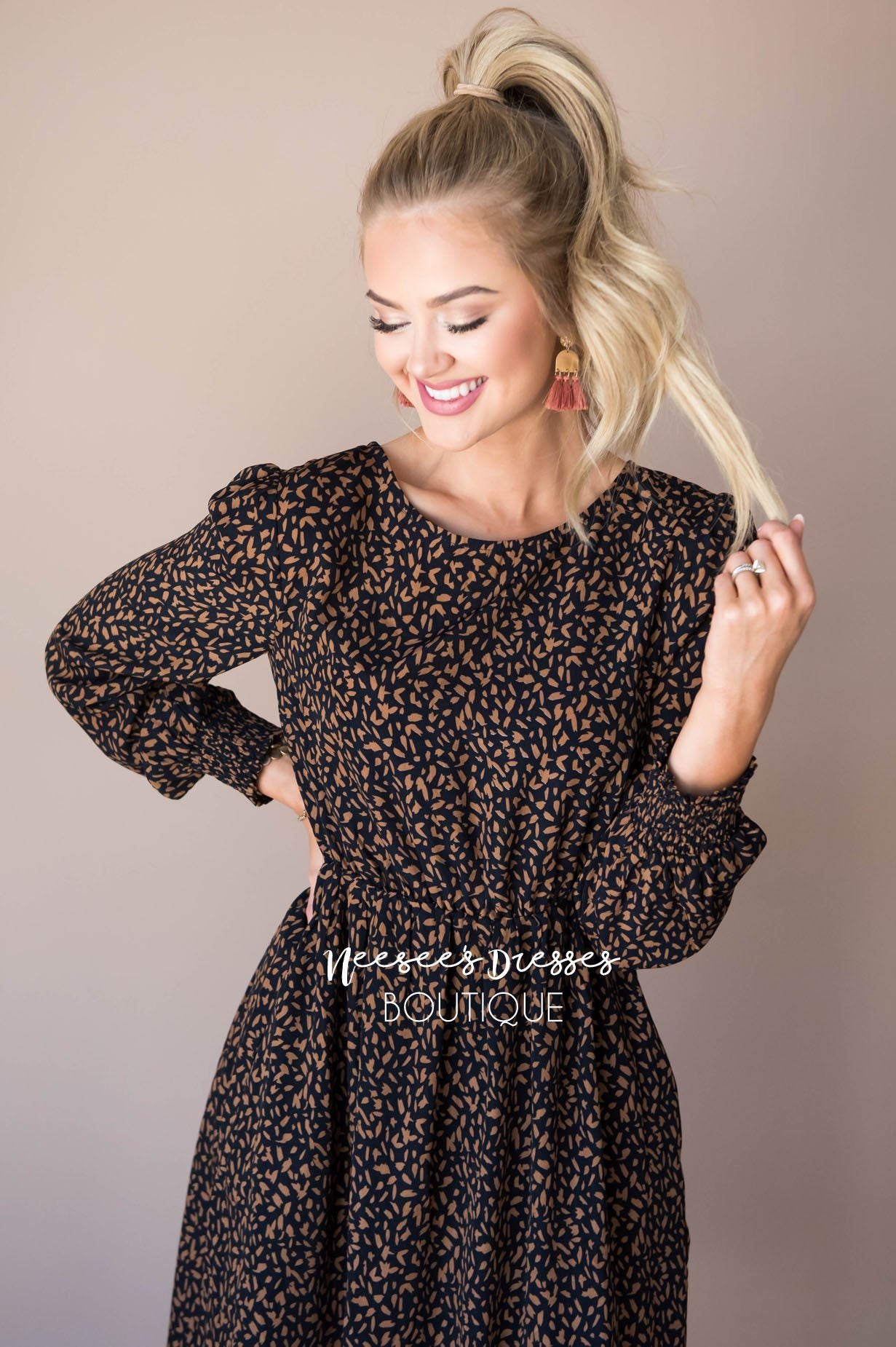 The Cleo Modest Dresses vendor-unknown 