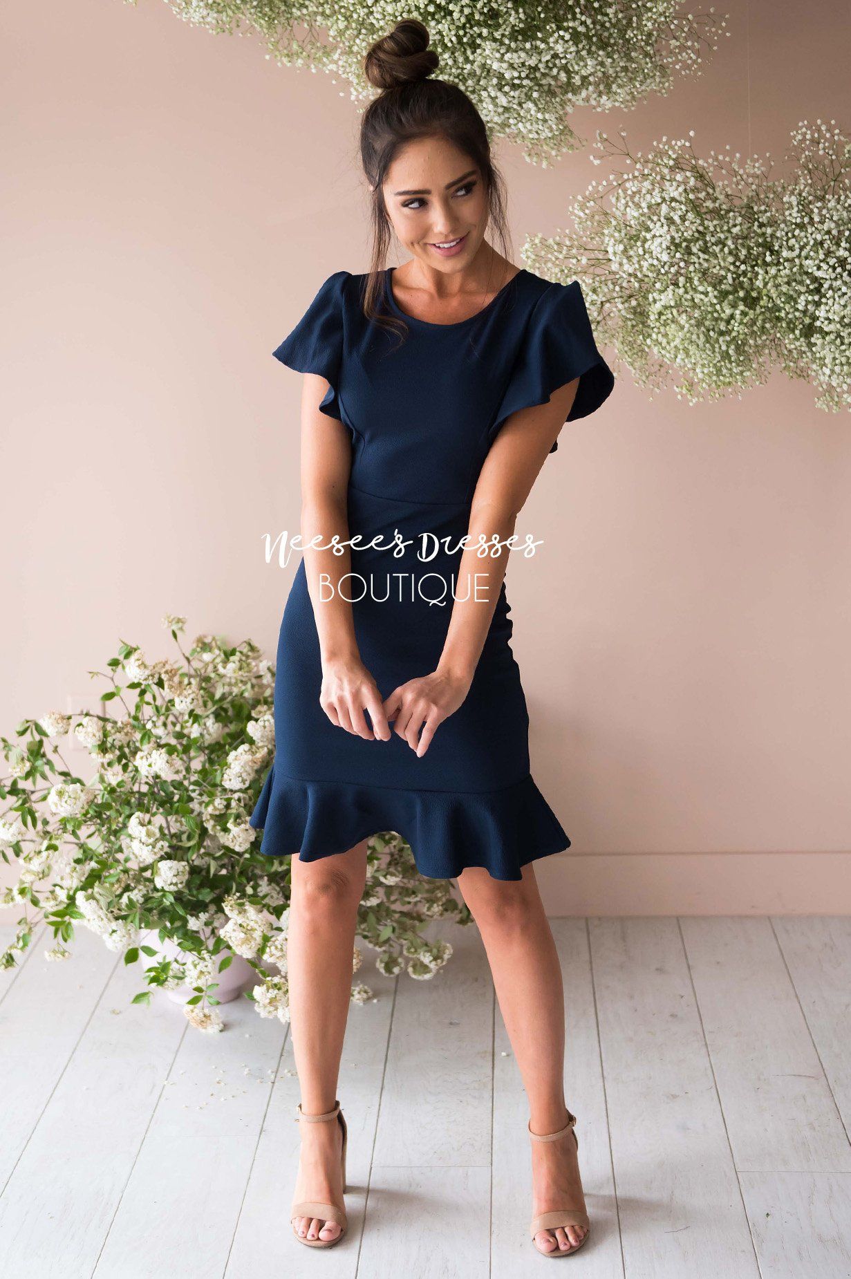 The Brinley Modest Dresses vendor-unknown 