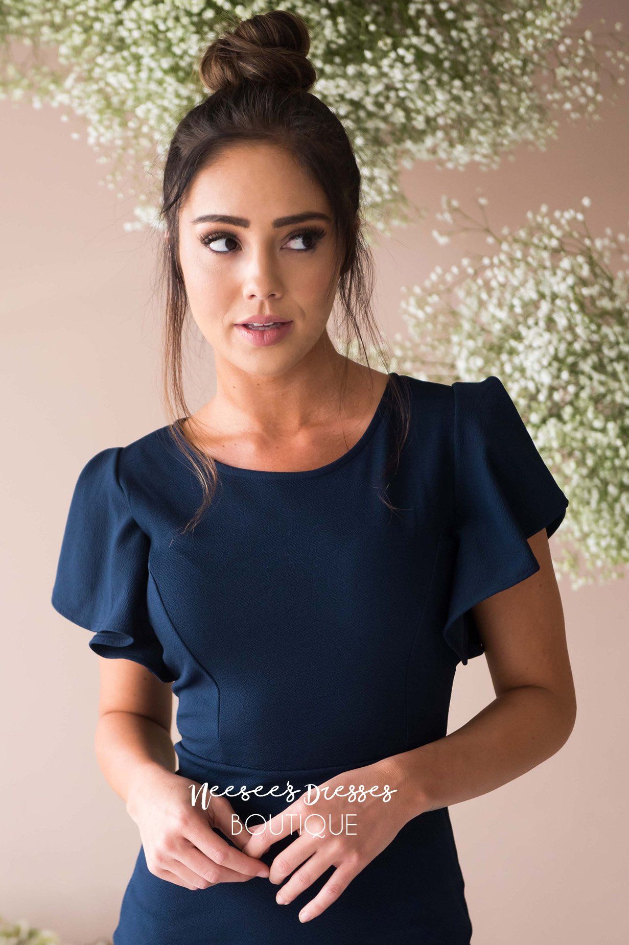 The Brinley Modest Dresses vendor-unknown 