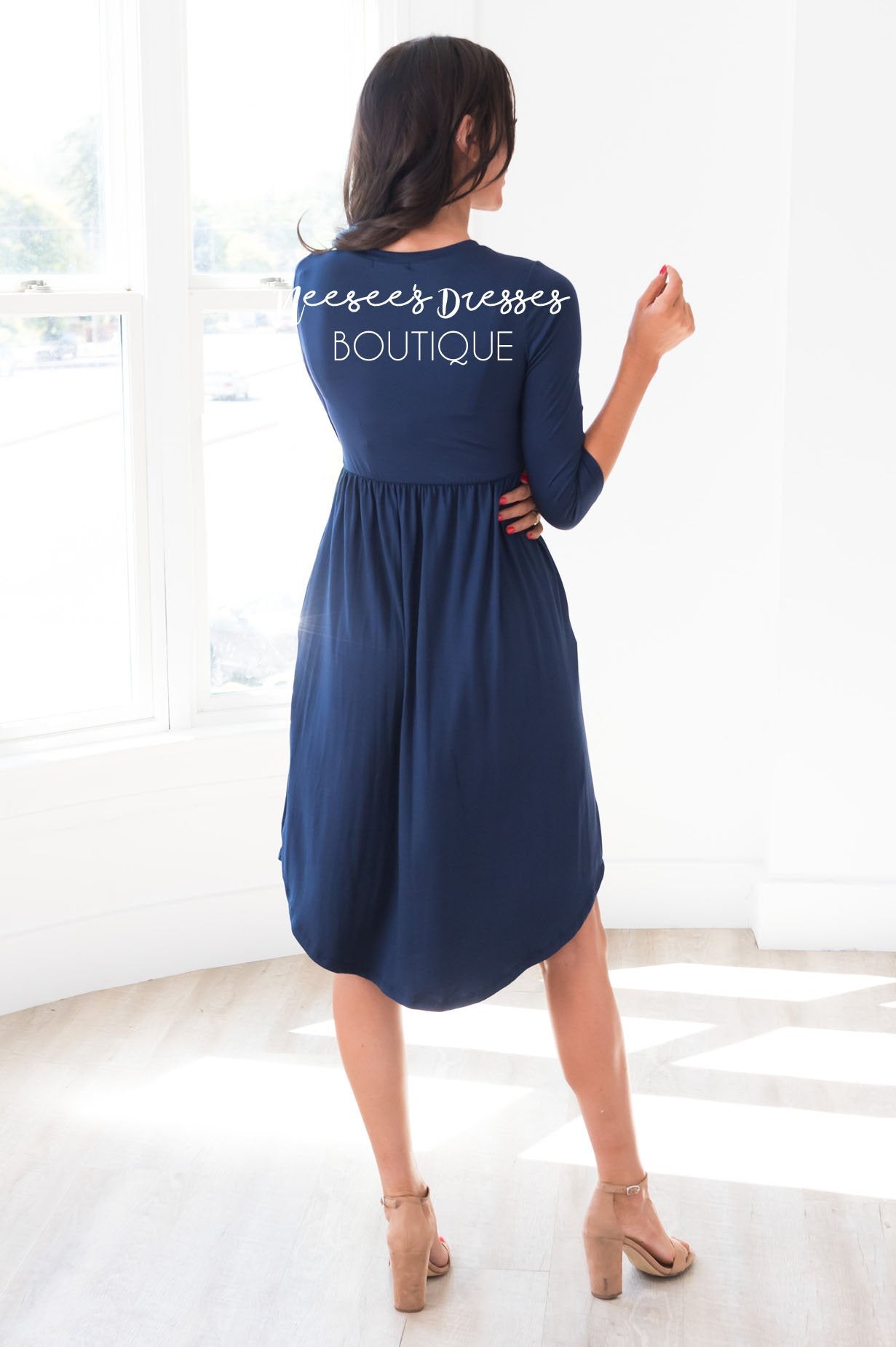 The Kylee Modest Dresses vendor-unknown 