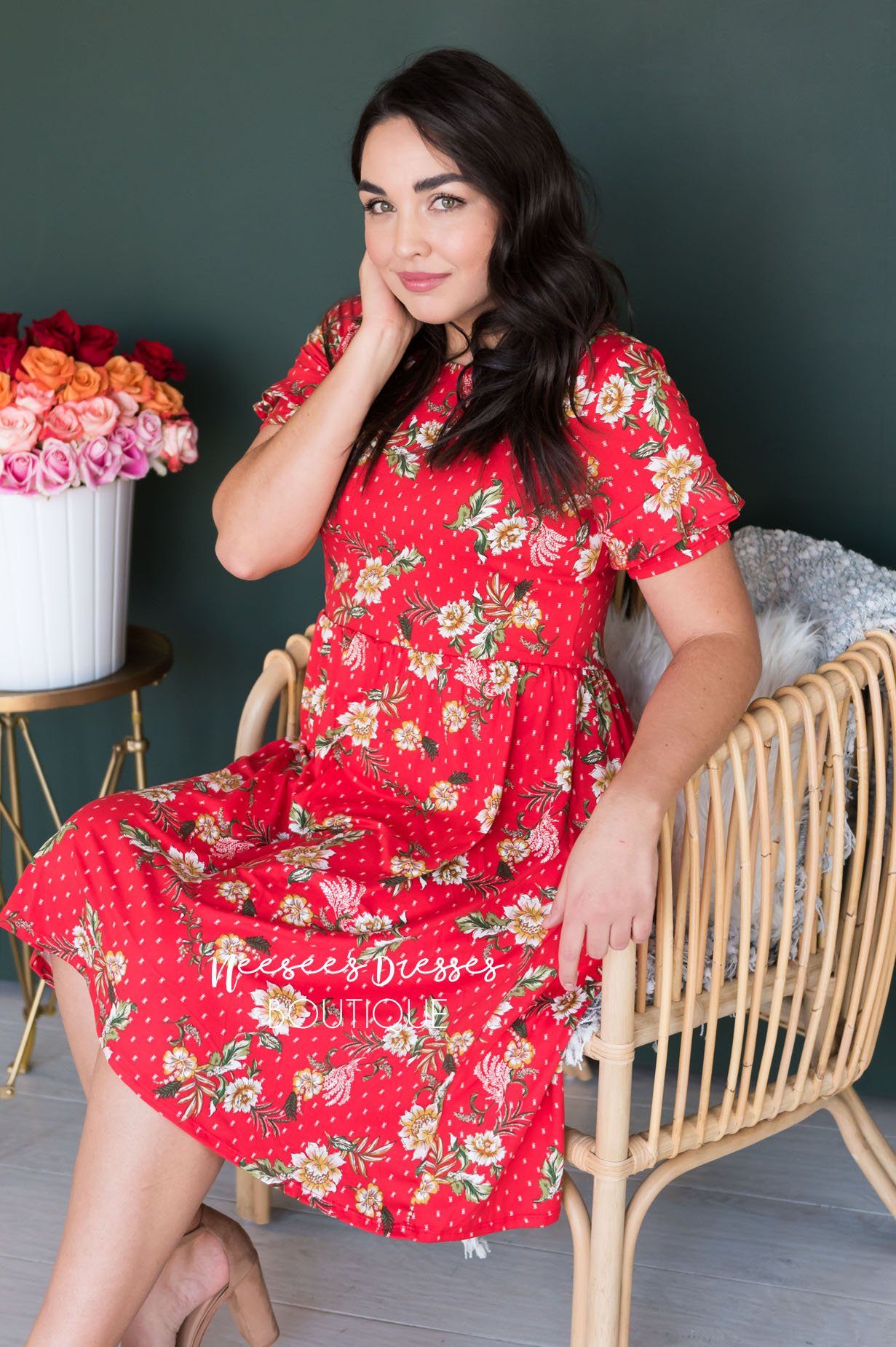 The Nessa Modest Dresses vendor-unknown 