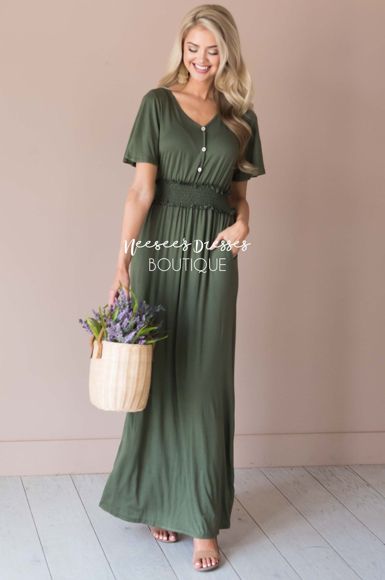 The Keva Modest Dresses vendor-unknown 