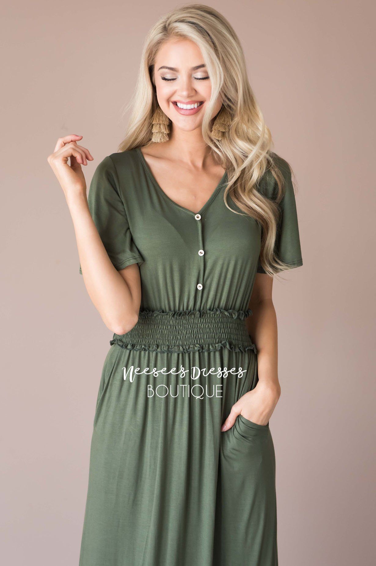 The Keva Modest Dresses vendor-unknown 