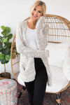 Peace On Earth Cardigan Sweater Tops vendor-unknown
