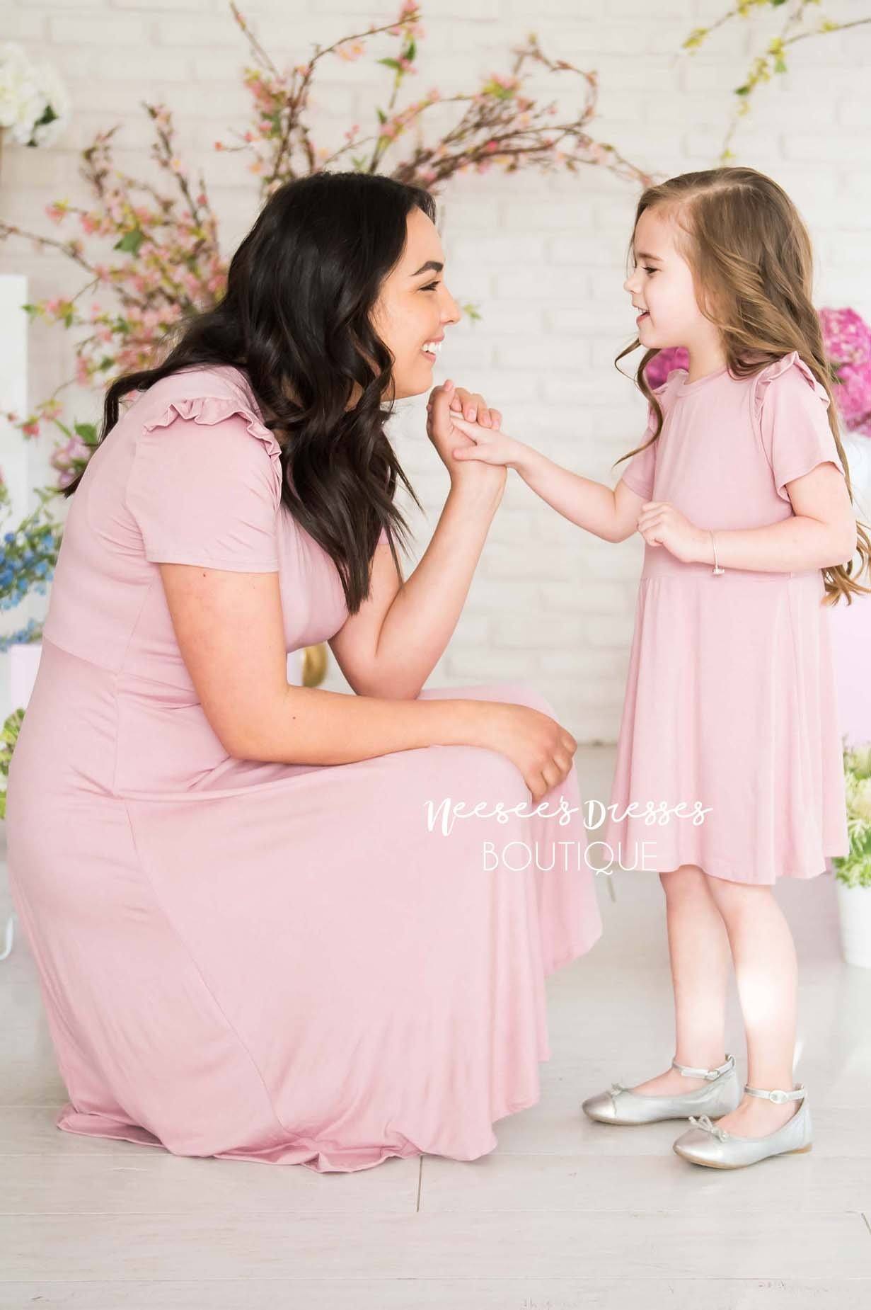 Pink Mommy and Me Dress 6 3830c091 78da 4f3d 9bbd