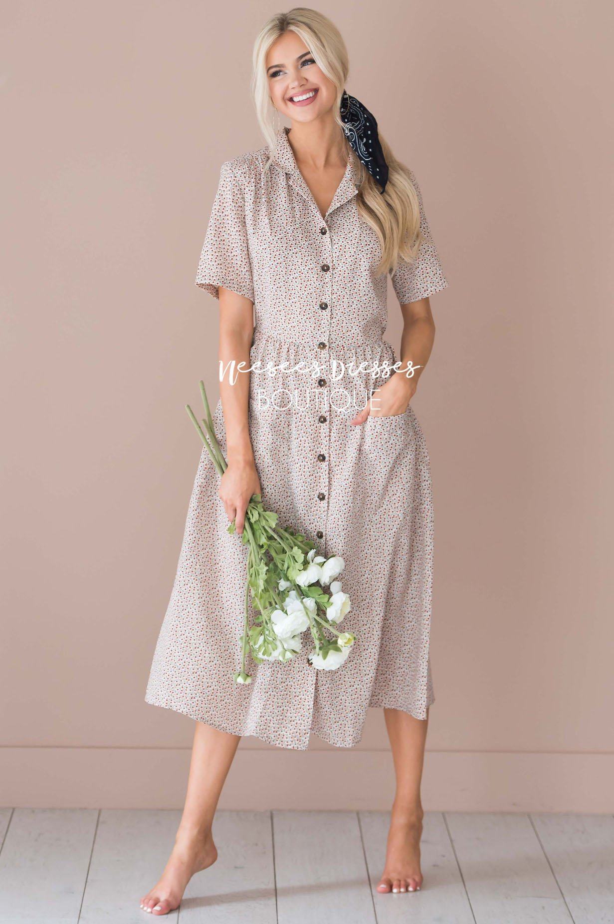 The Pamela Modest Dresses vendor-unknown 