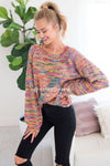 Everything Nice Colorful Sweater Modest Dresses vendor-unknown