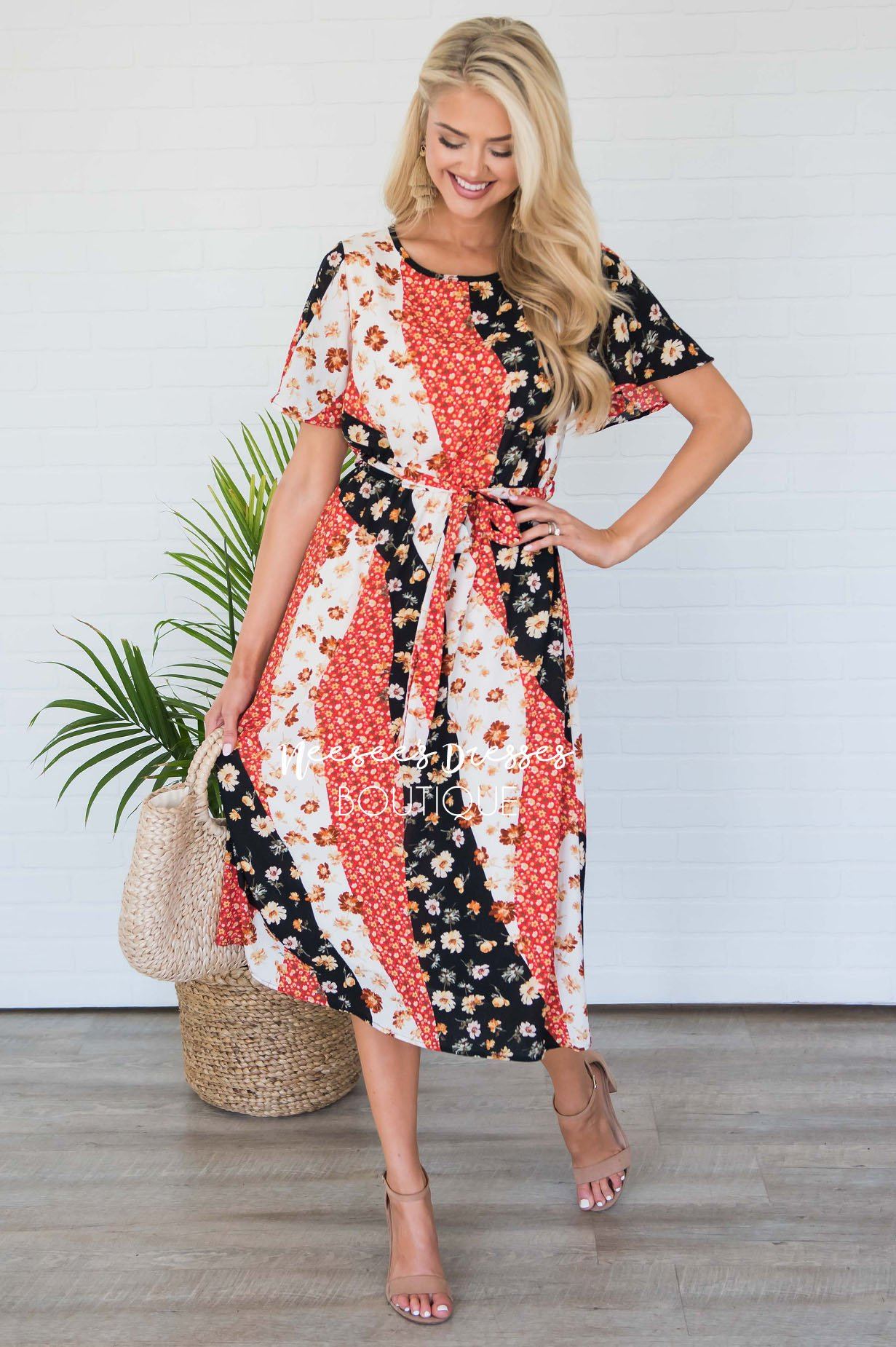 The Bruna Modest Dresses vendor-unknown 