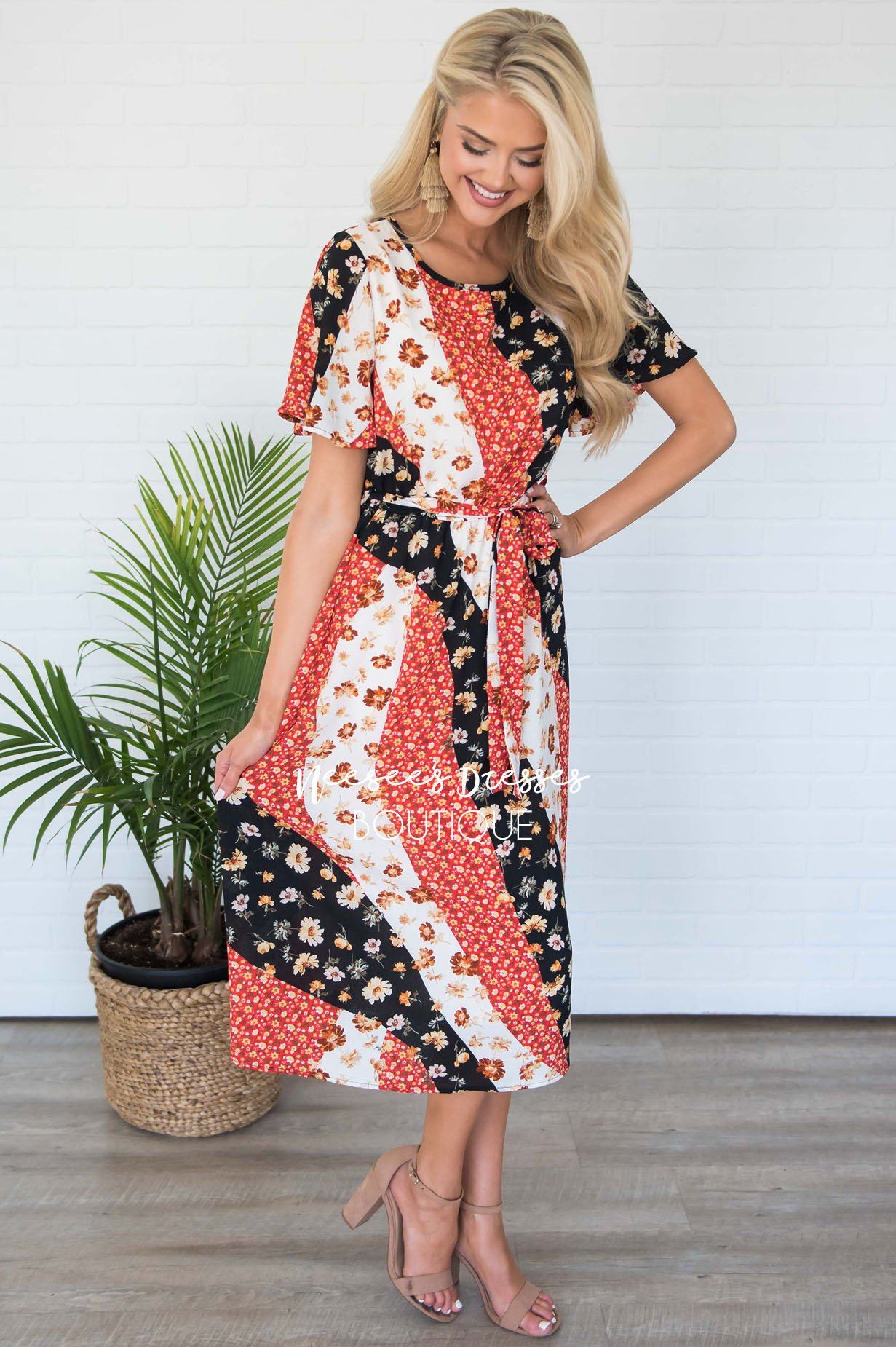 The Bruna Modest Dresses vendor-unknown 