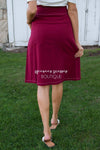 Forever Be My Always Tie Waist Skirt Modest Dresses vendor-unknown